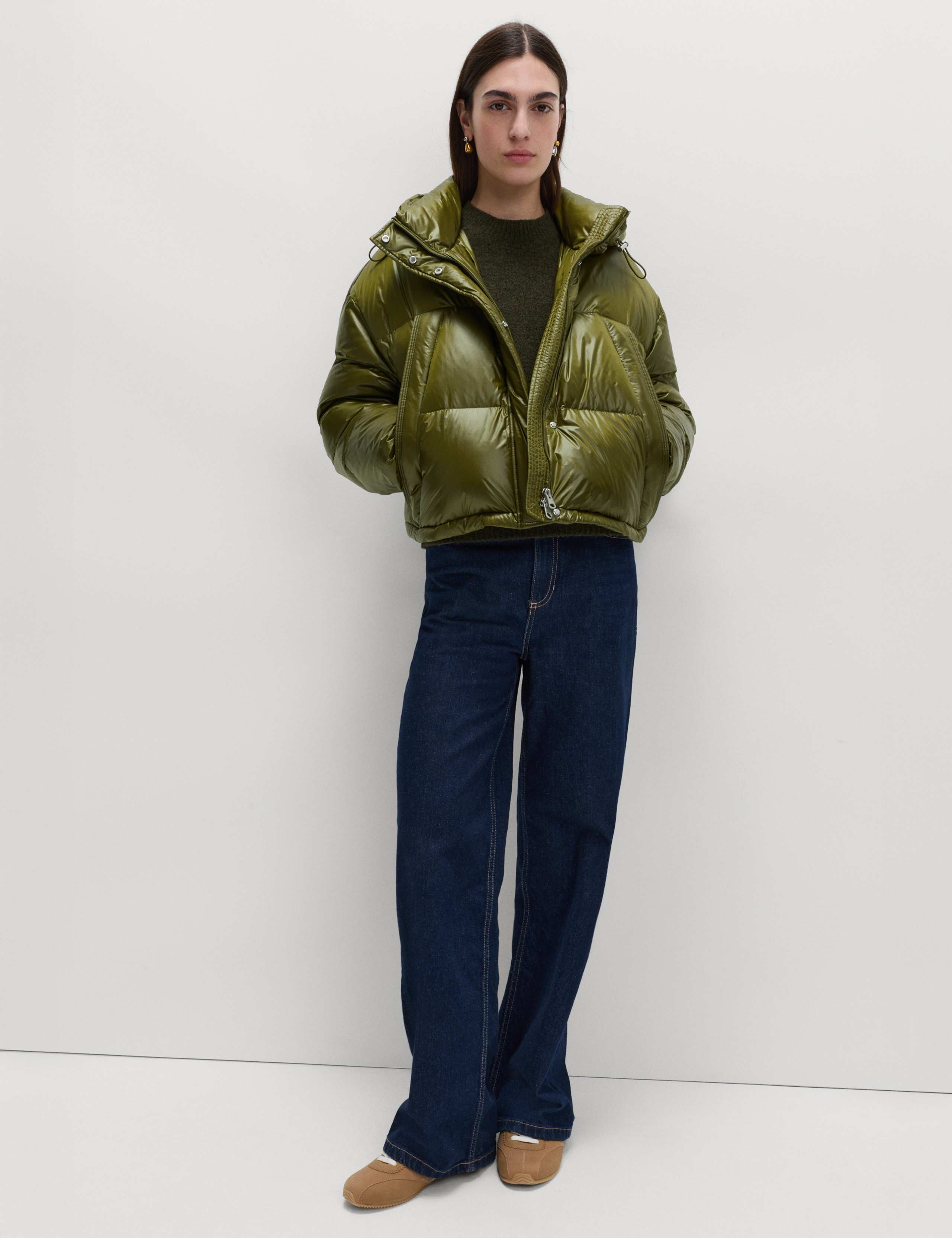 Feather & Down Stormwear™ Quilted Short Puffer Jacket 3 of 7