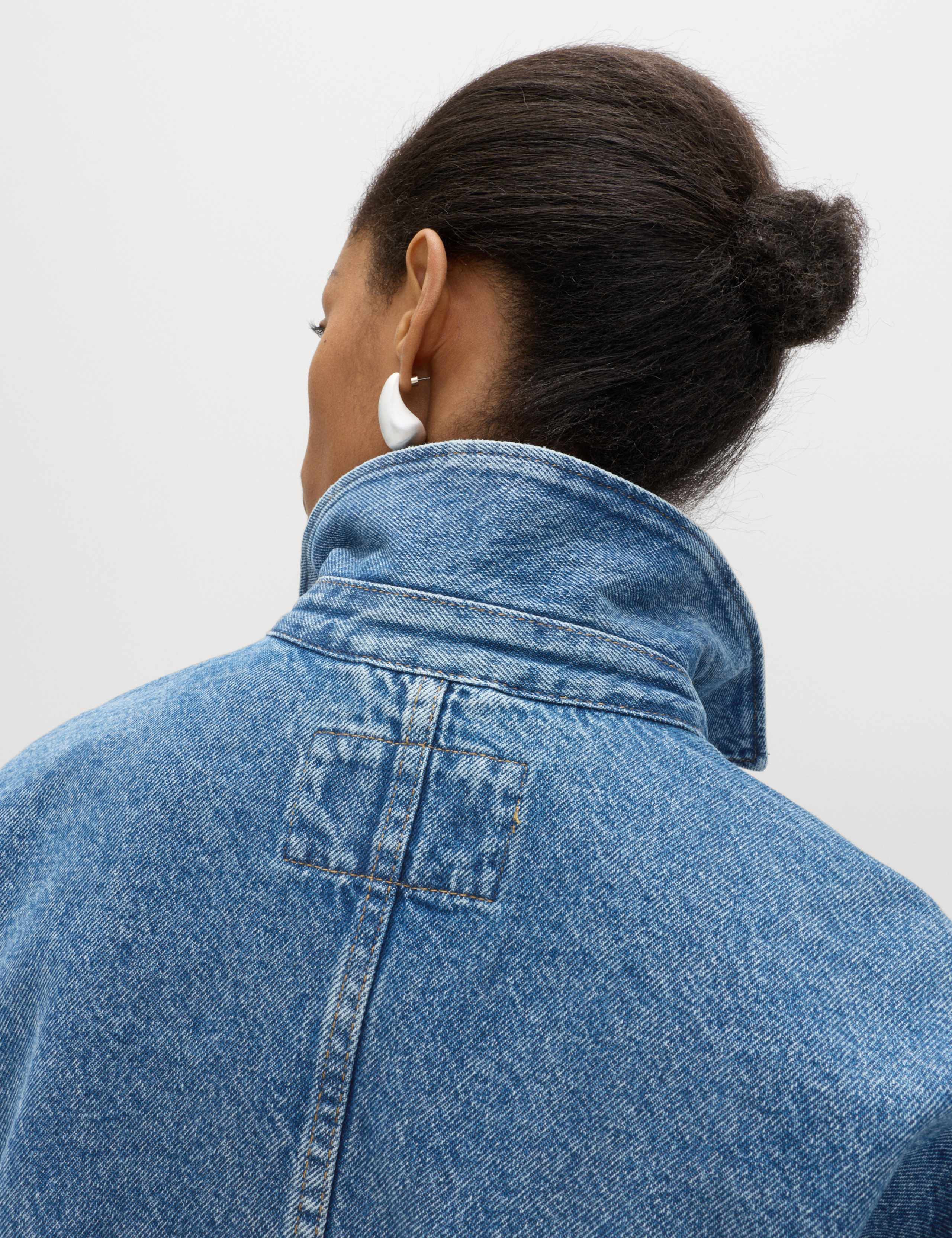 Denim Shacket 5 of 7