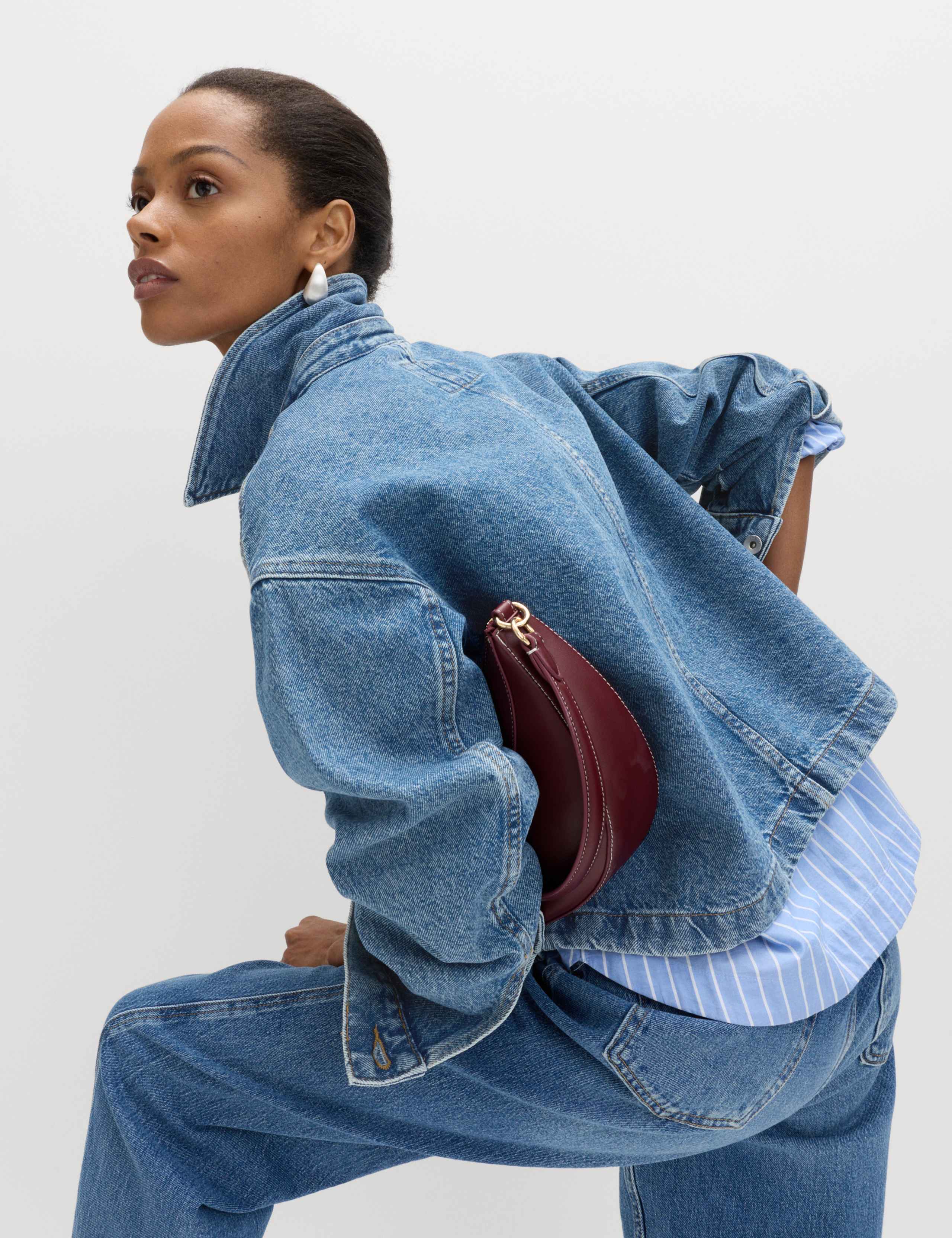 Denim Shacket 6 of 7