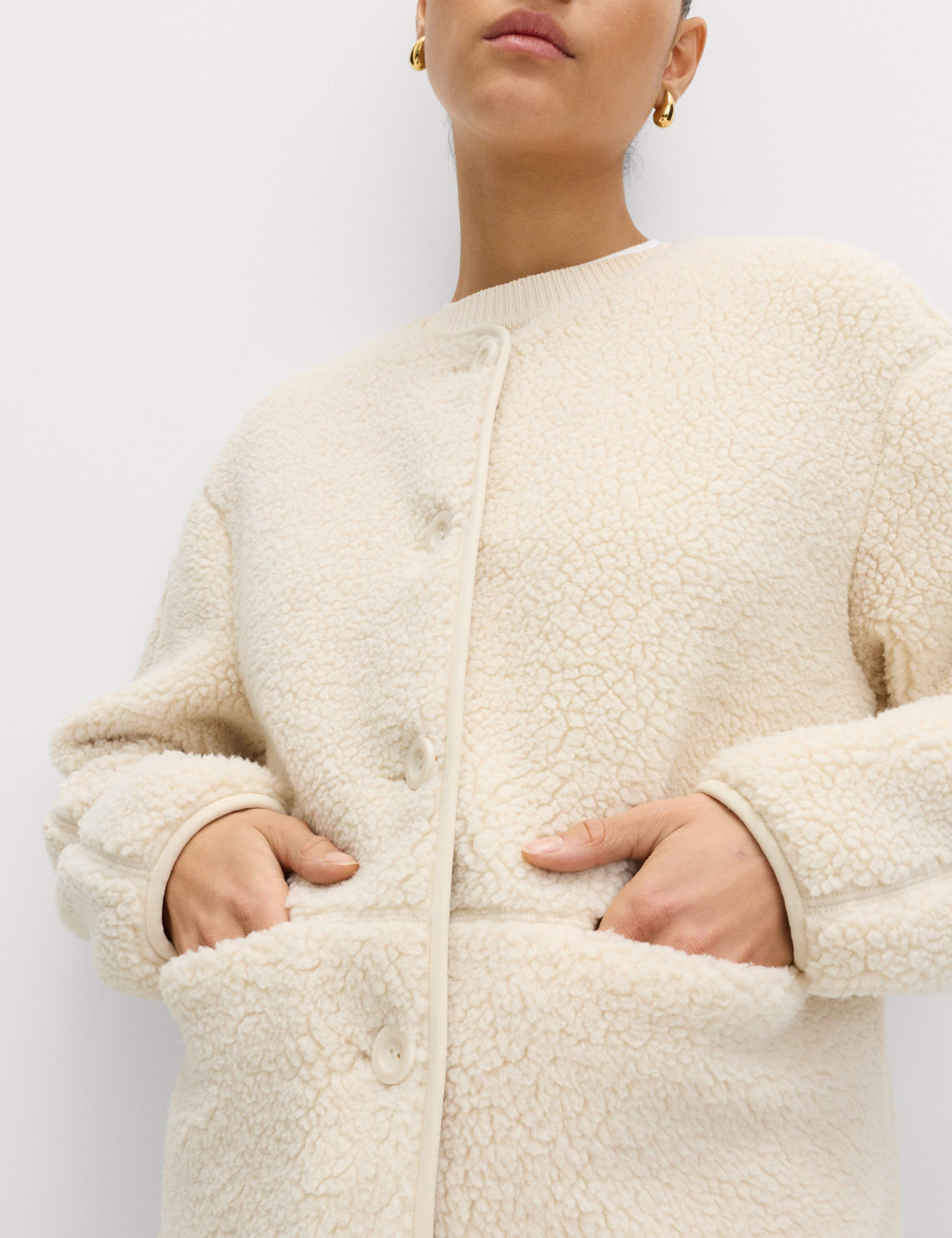 Borg Fleece Jacket 3 of 6