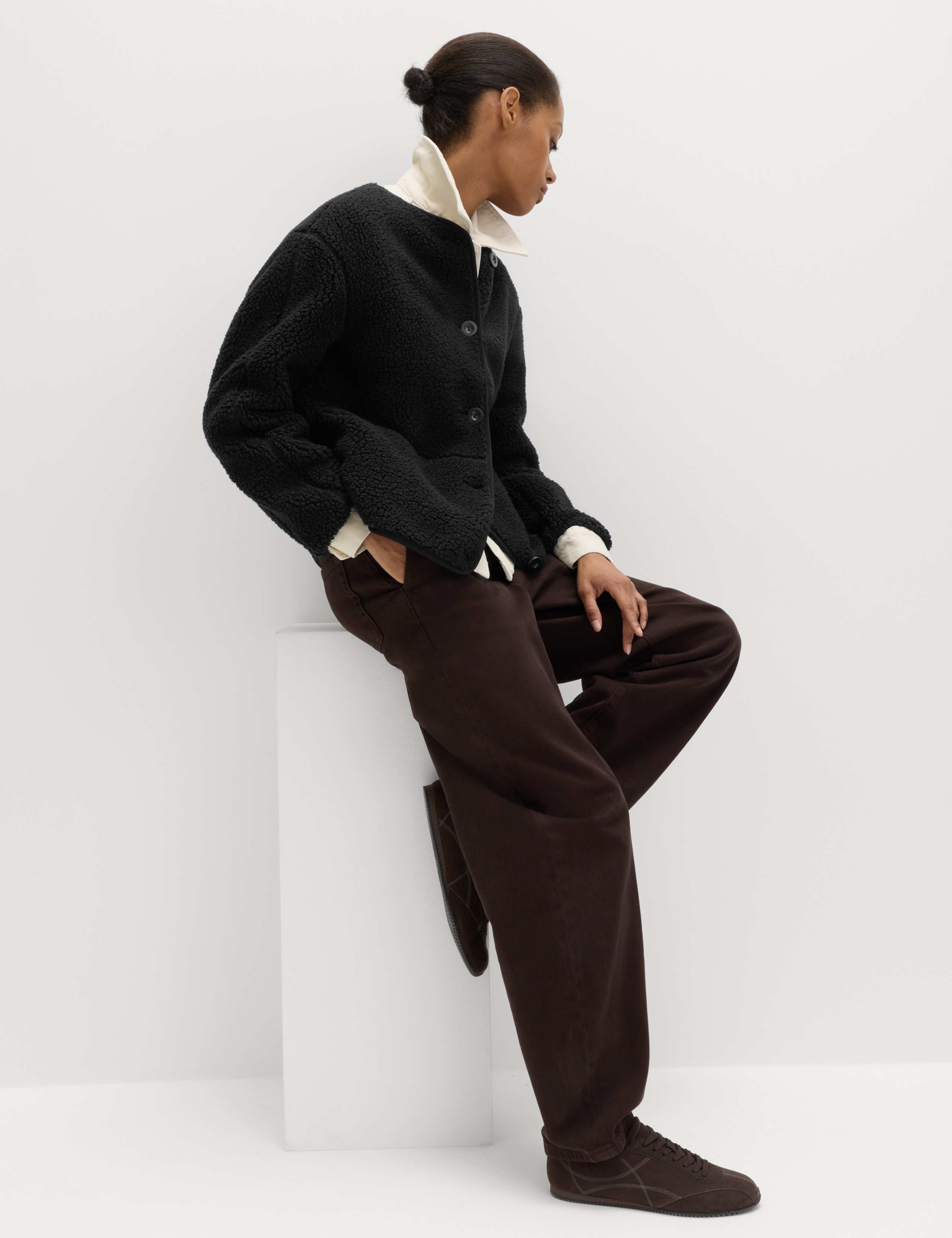 Borg Fleece Jacket 3 of 6