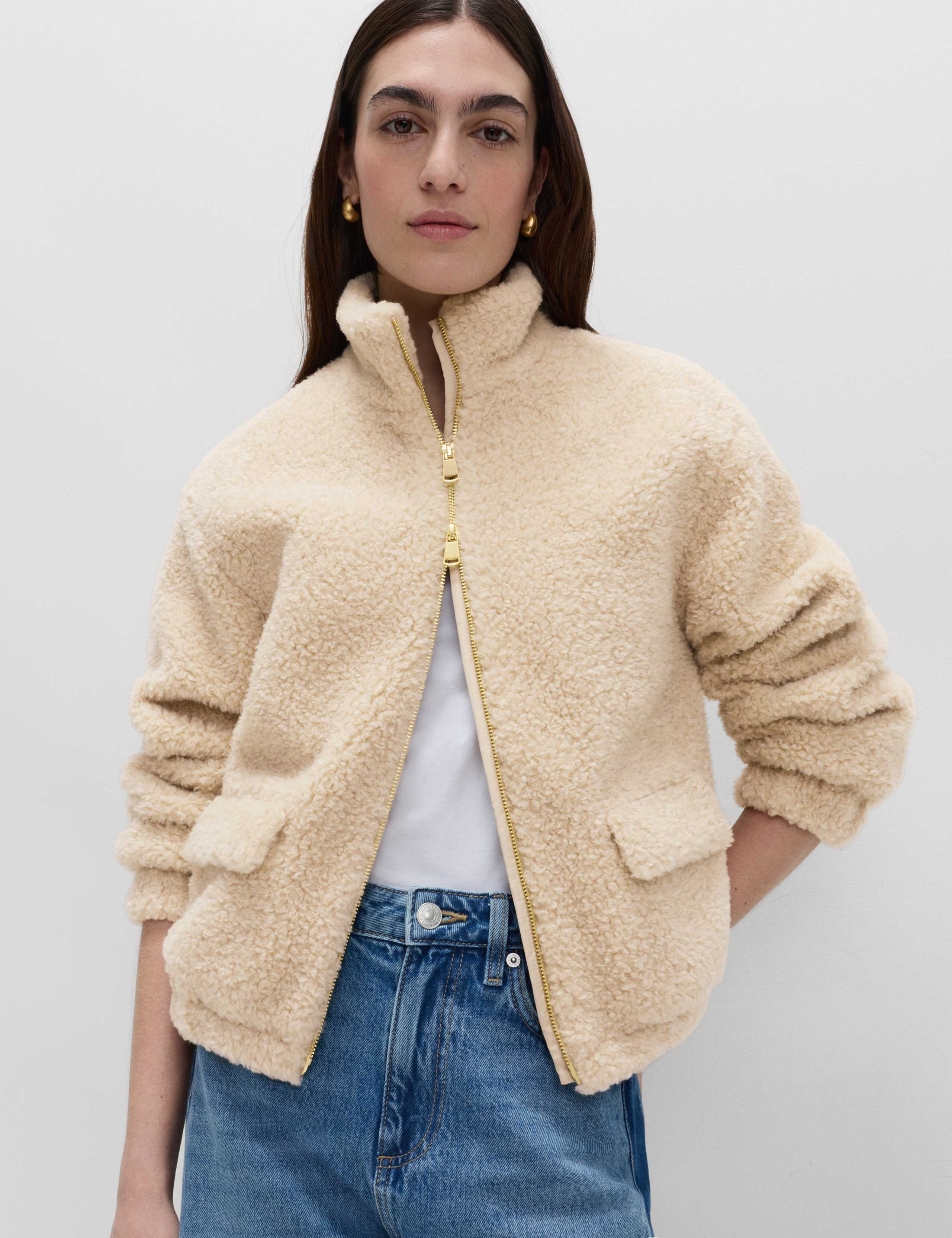 Borg Bomber Jacket 5 of 5