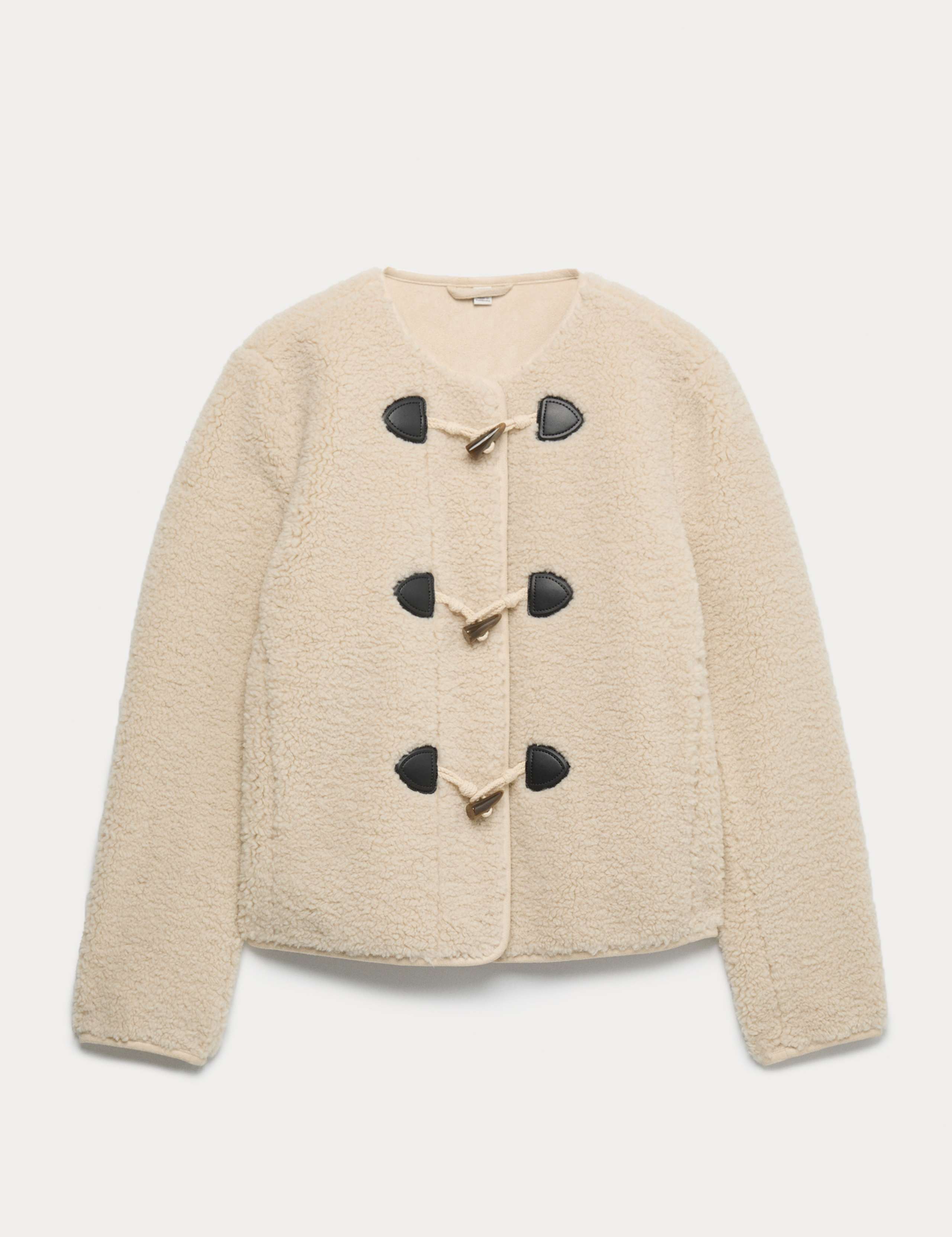 Faux Shearling Toggle Fastening Jacket 2 of 5