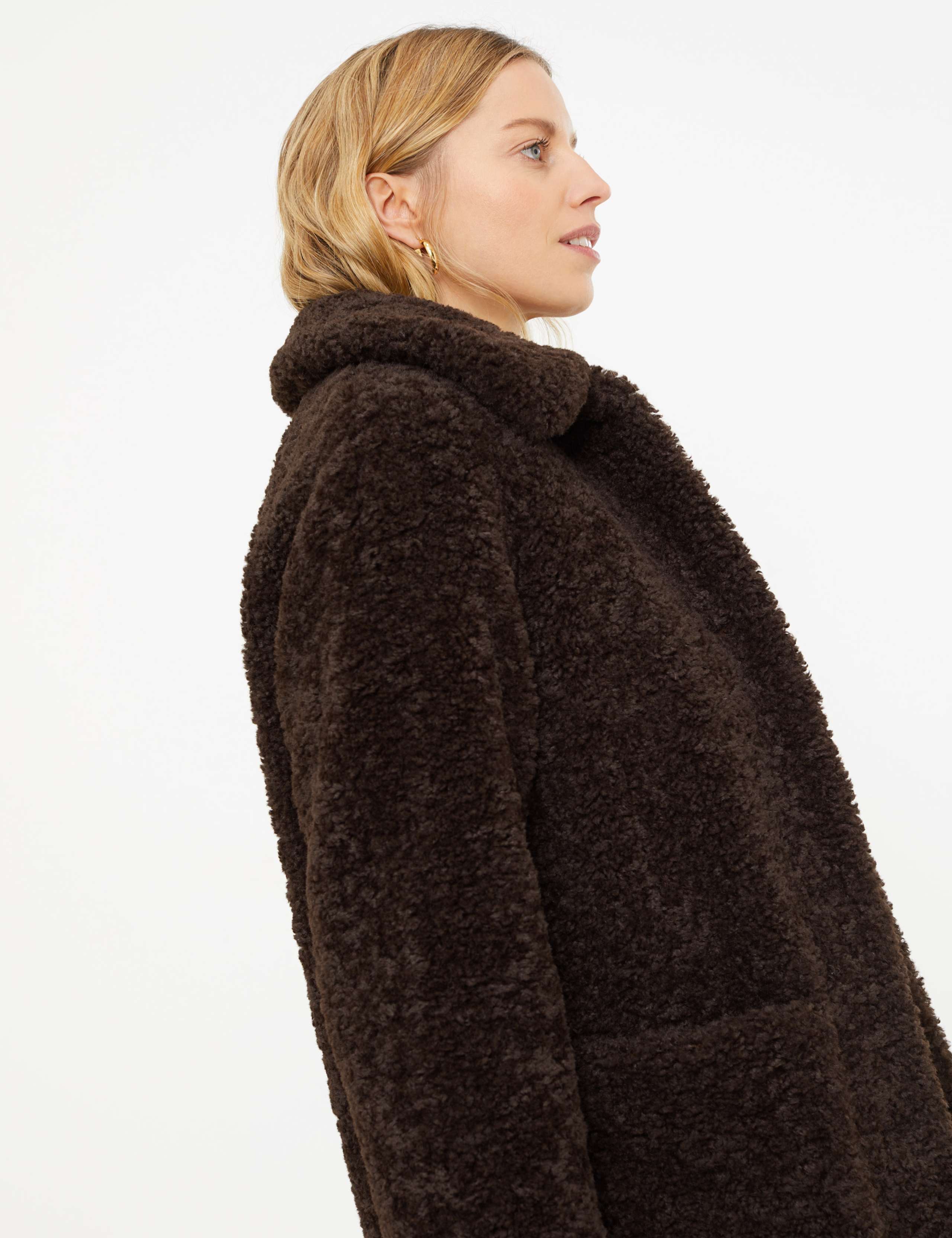 Teddy Faux Fur Coat 3 of 6