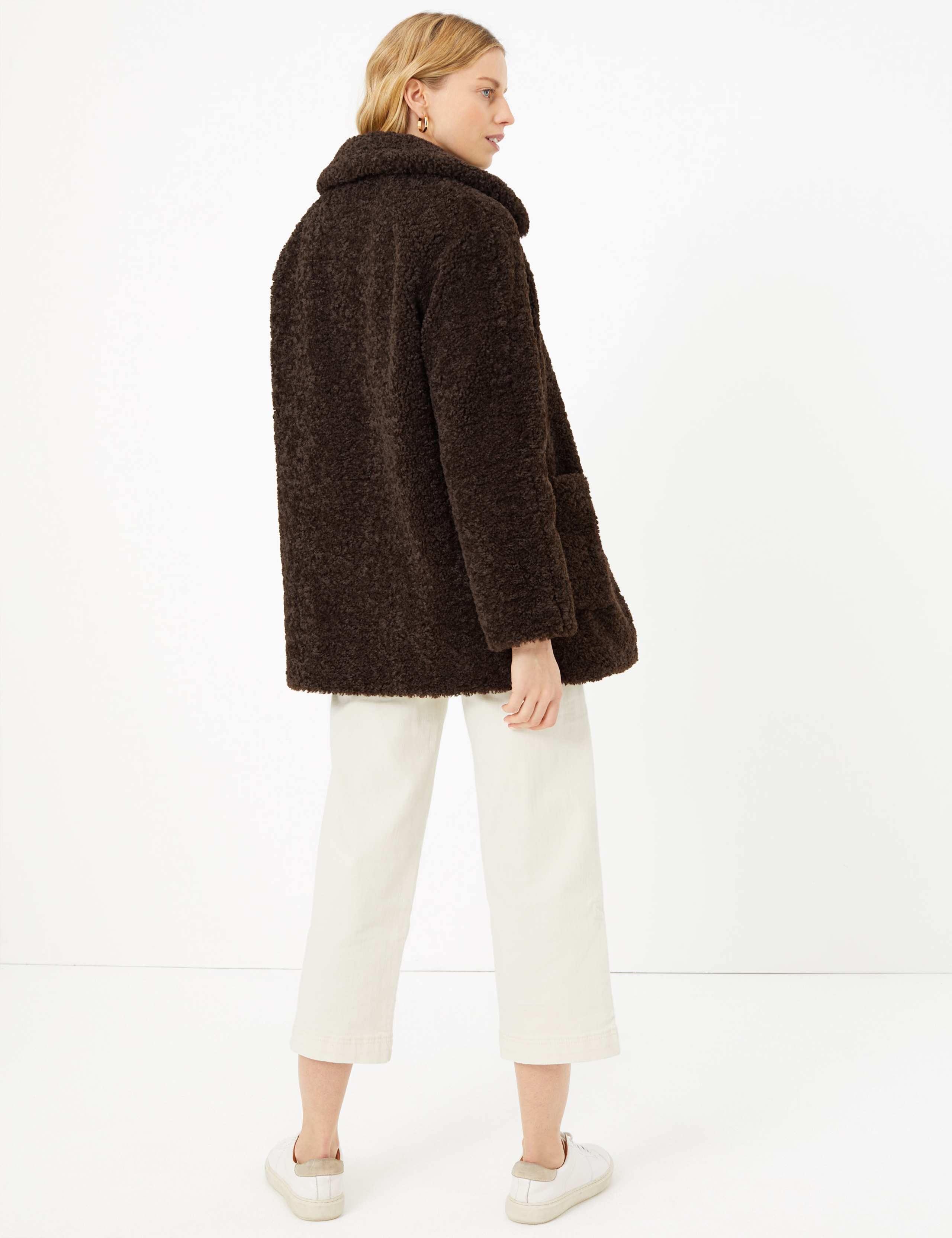 Teddy Faux Fur Coat 4 of 6