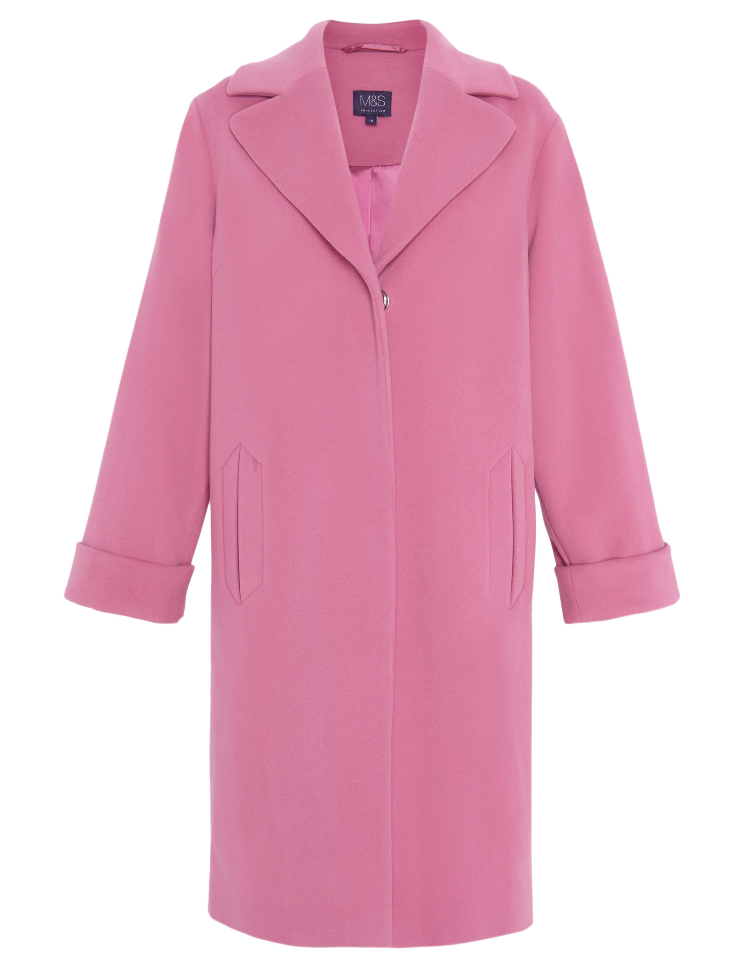 Notch Lapel Oversized Duster Coat 3 of 3
