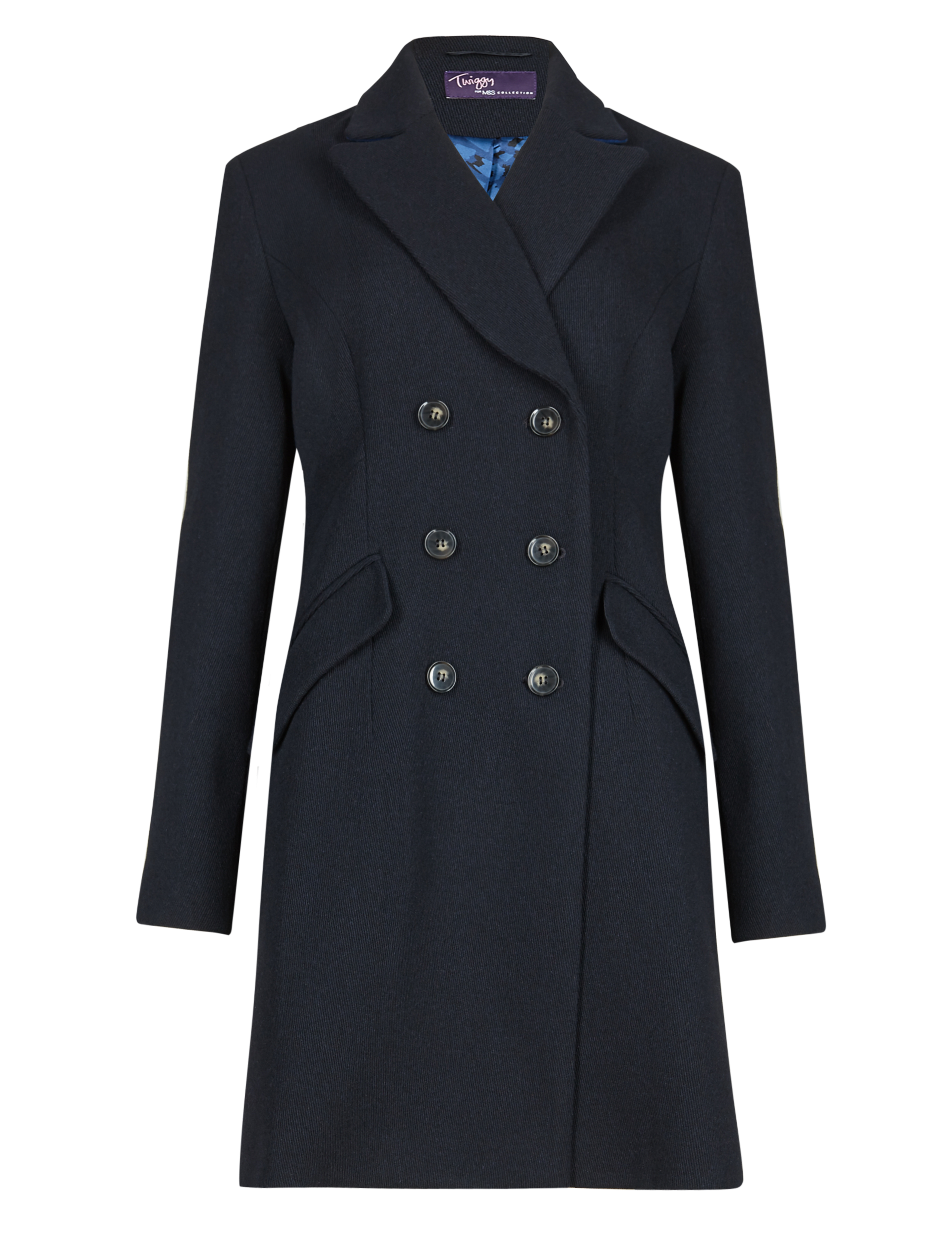 Twiggy for M&S Collection Tailored Pea Coat 2 of 5