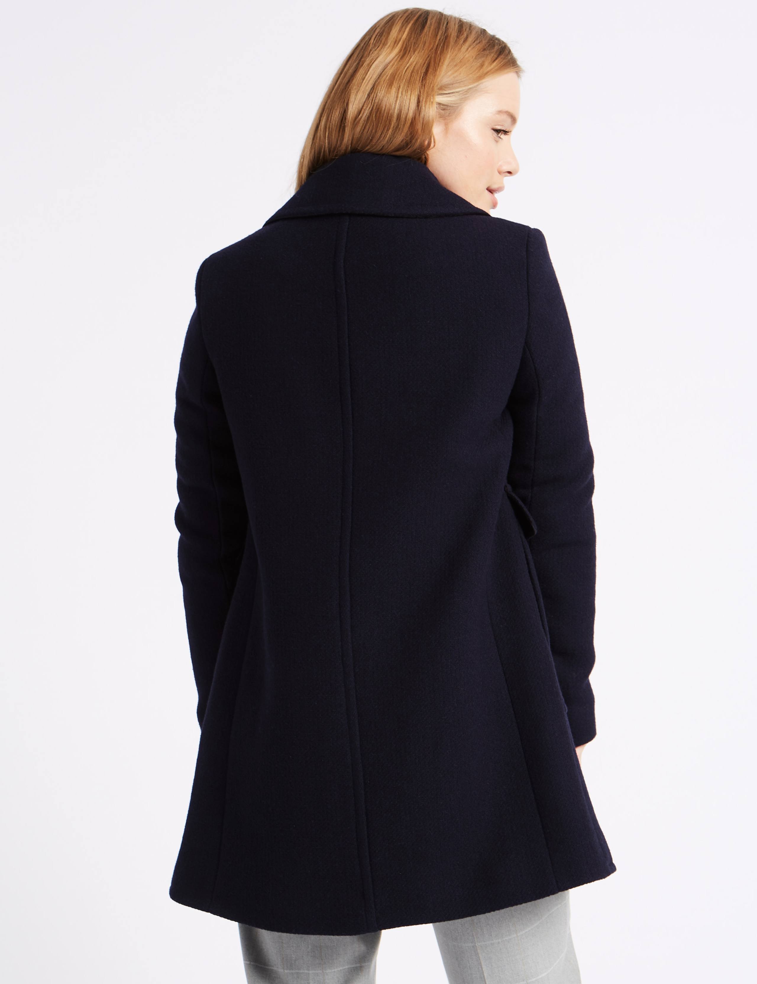PETITE Wool Blend Coat 4 of 4