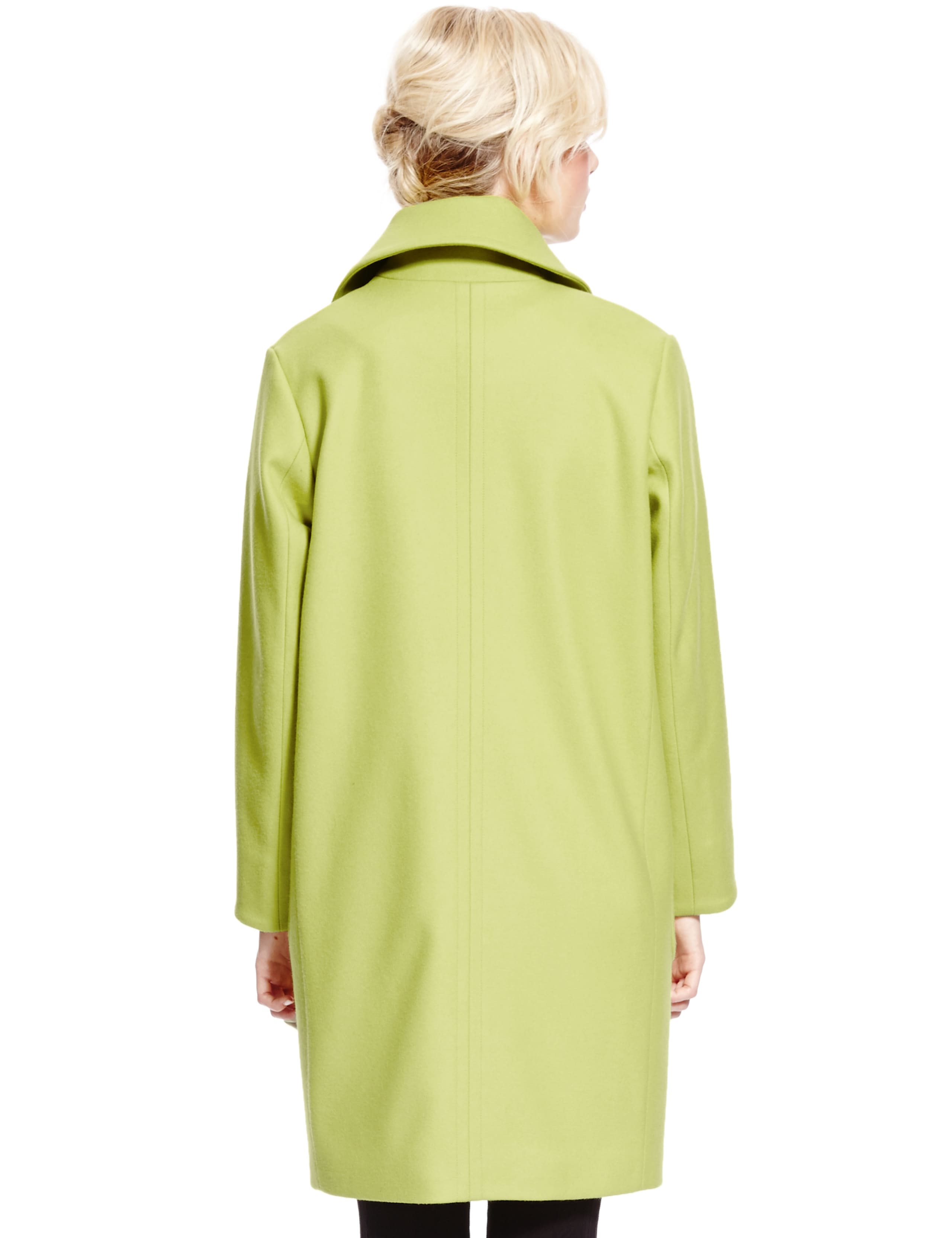 Best of British Pure Wool Cocoon Overcoat 4 of 4
