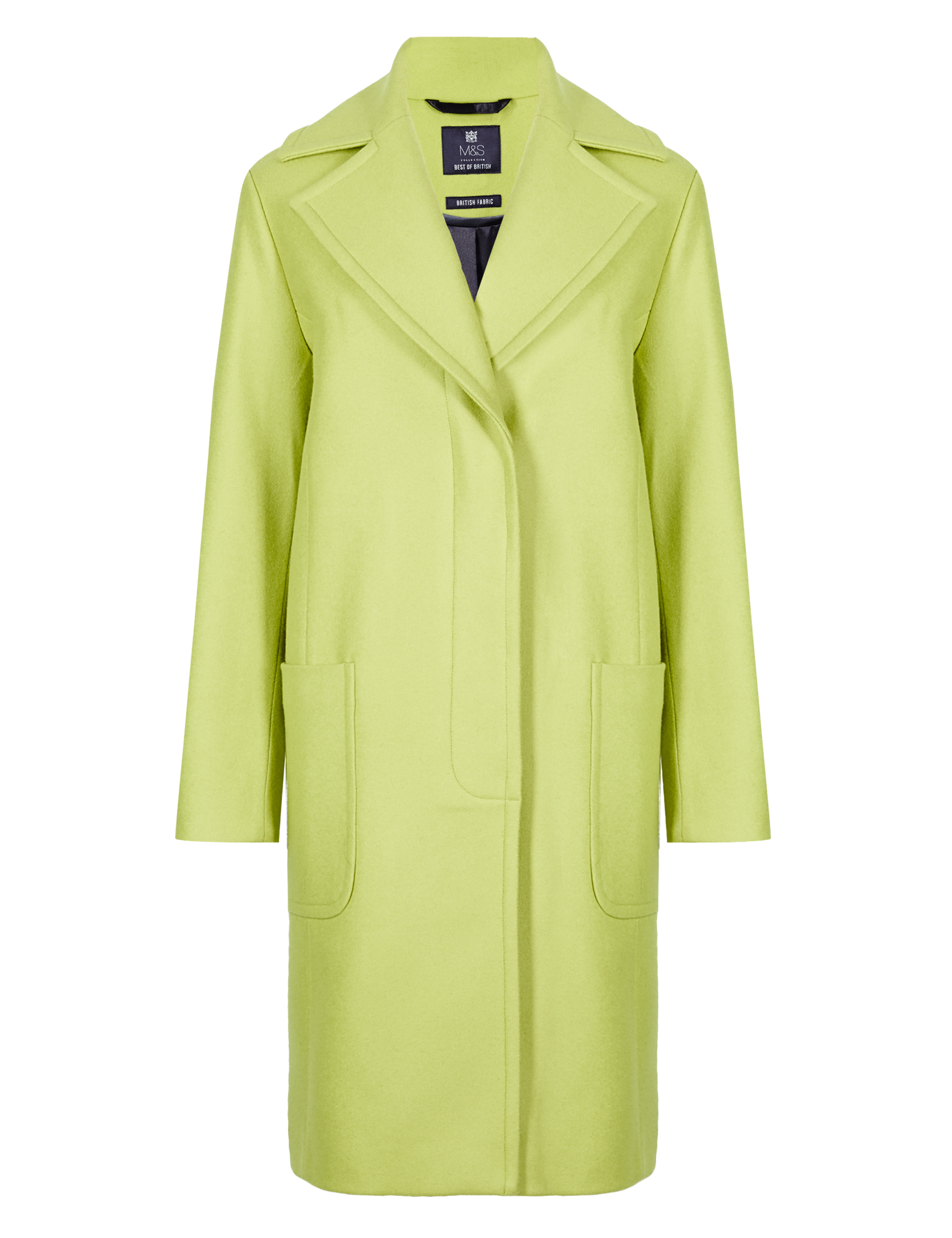 Best of British Pure Wool Cocoon Overcoat 2 of 4