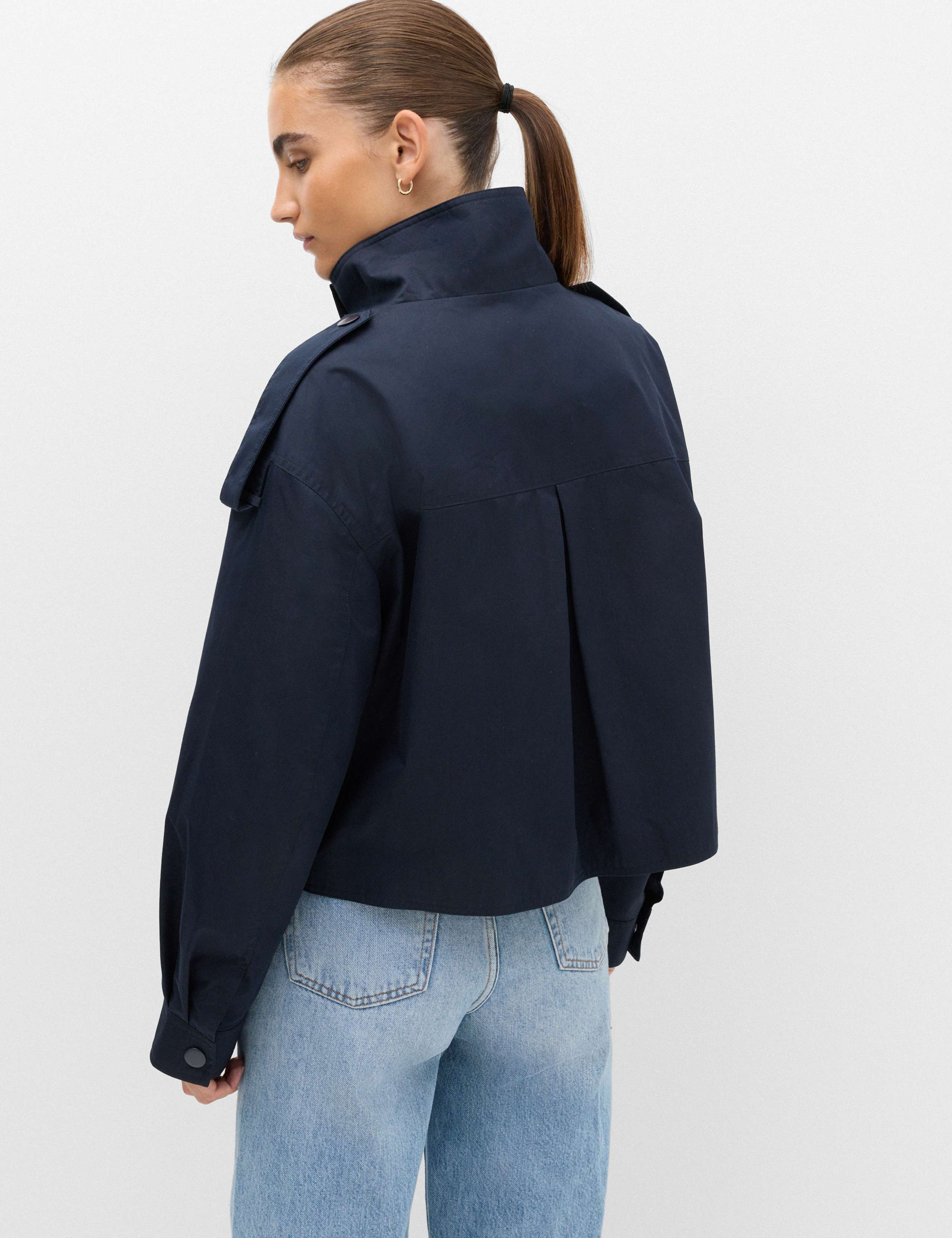Cotton Rich Double Breasted Utility Jacket 4 of 6