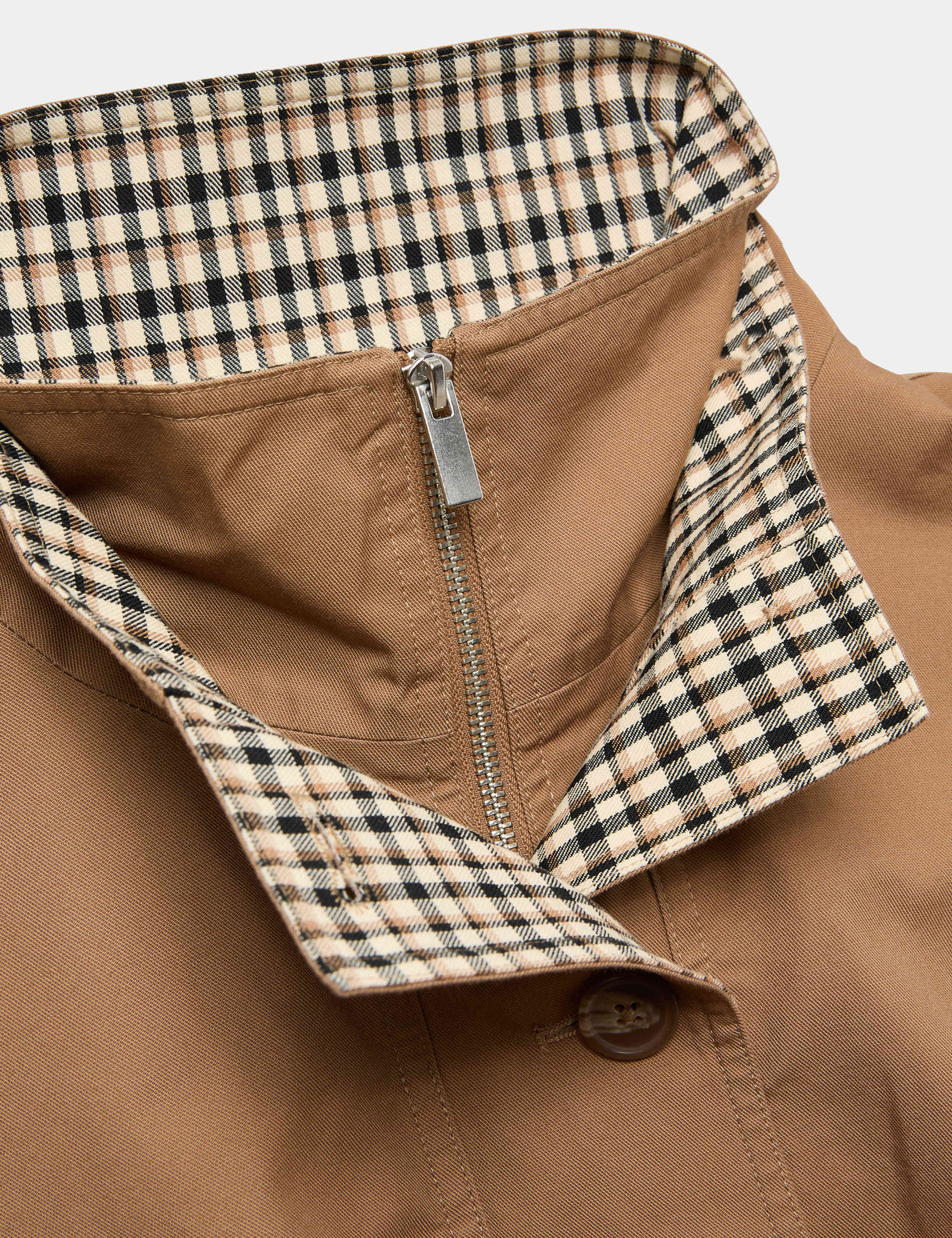 Check Contrast Bomber Jacket 2 of 2