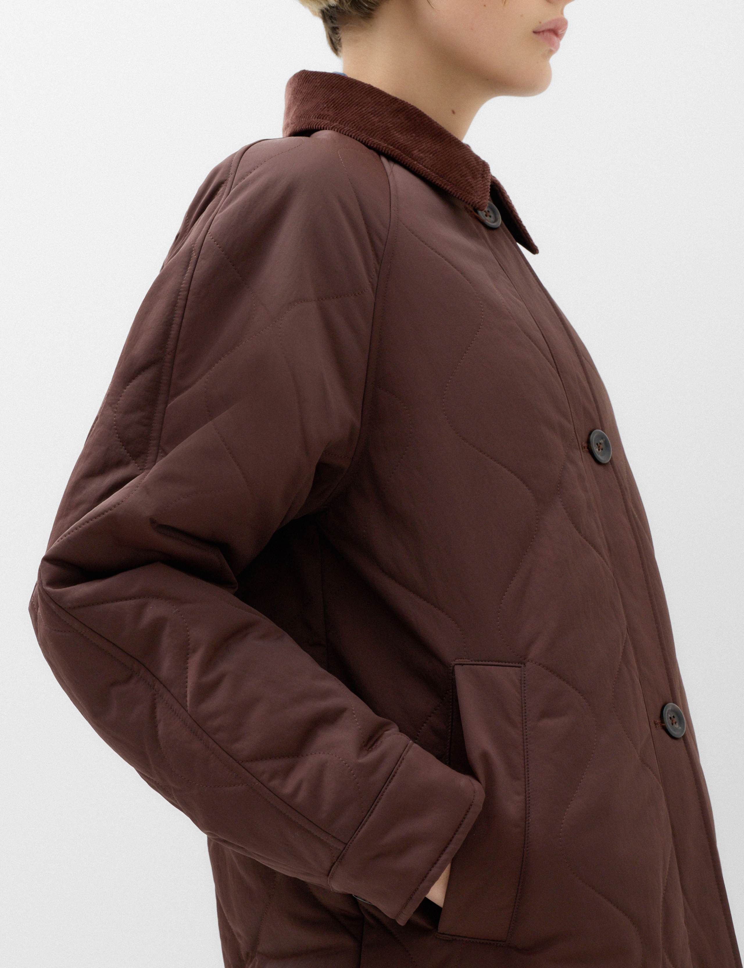 Quilted Longline Car Coat 3 of 6