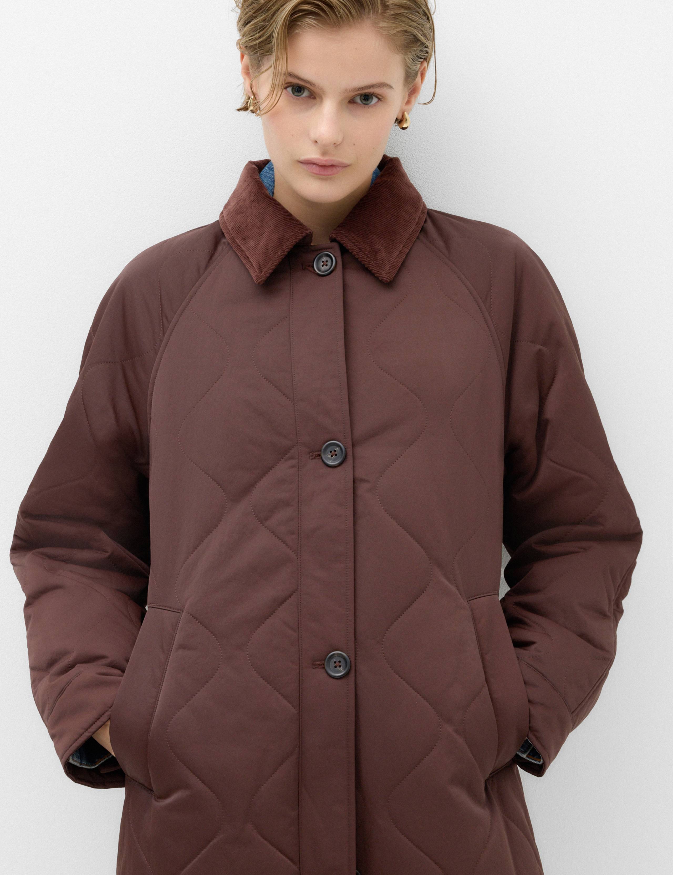 Quilted Longline Car Coat 5 of 6
