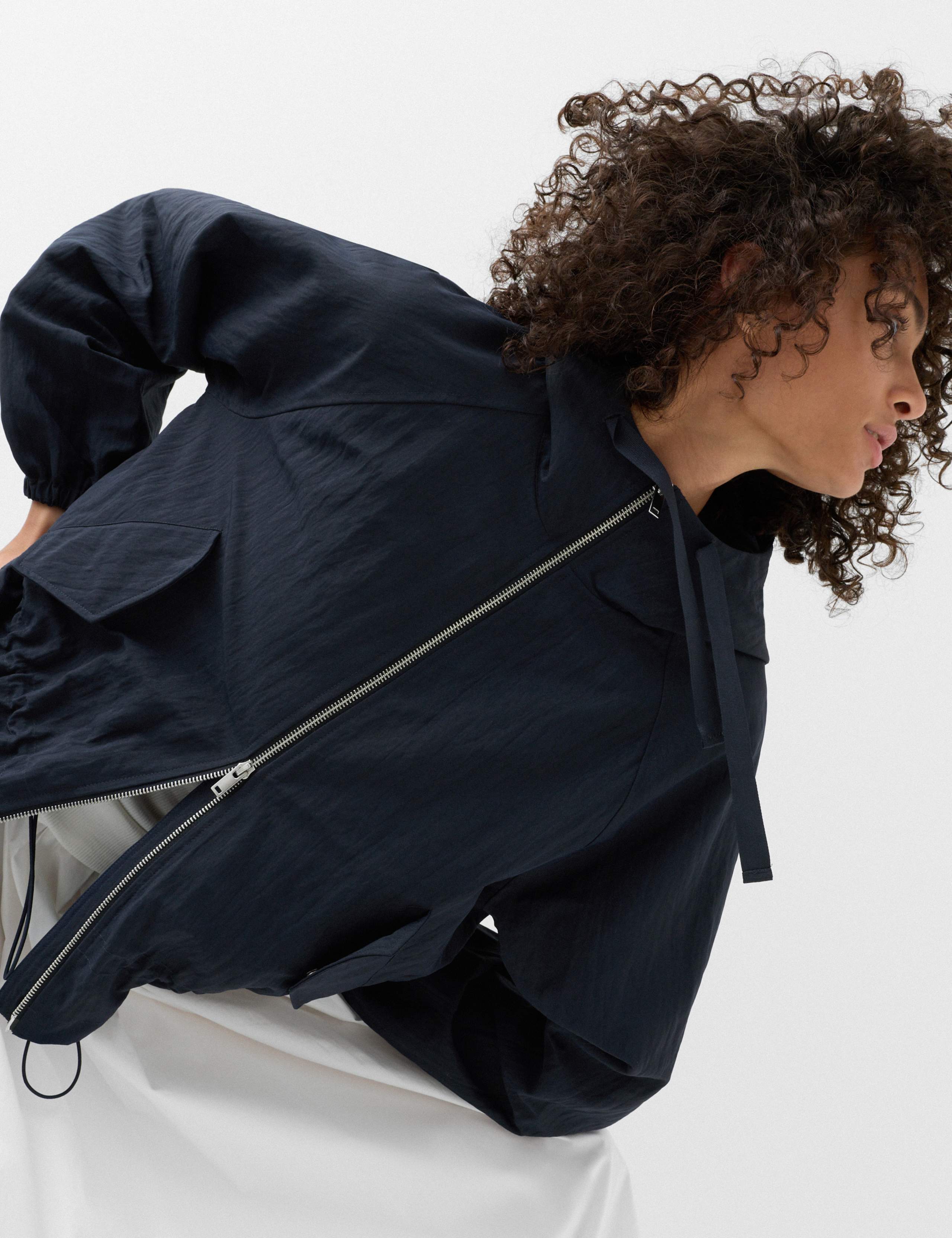 Peplum Parka Jacket 1 of 6