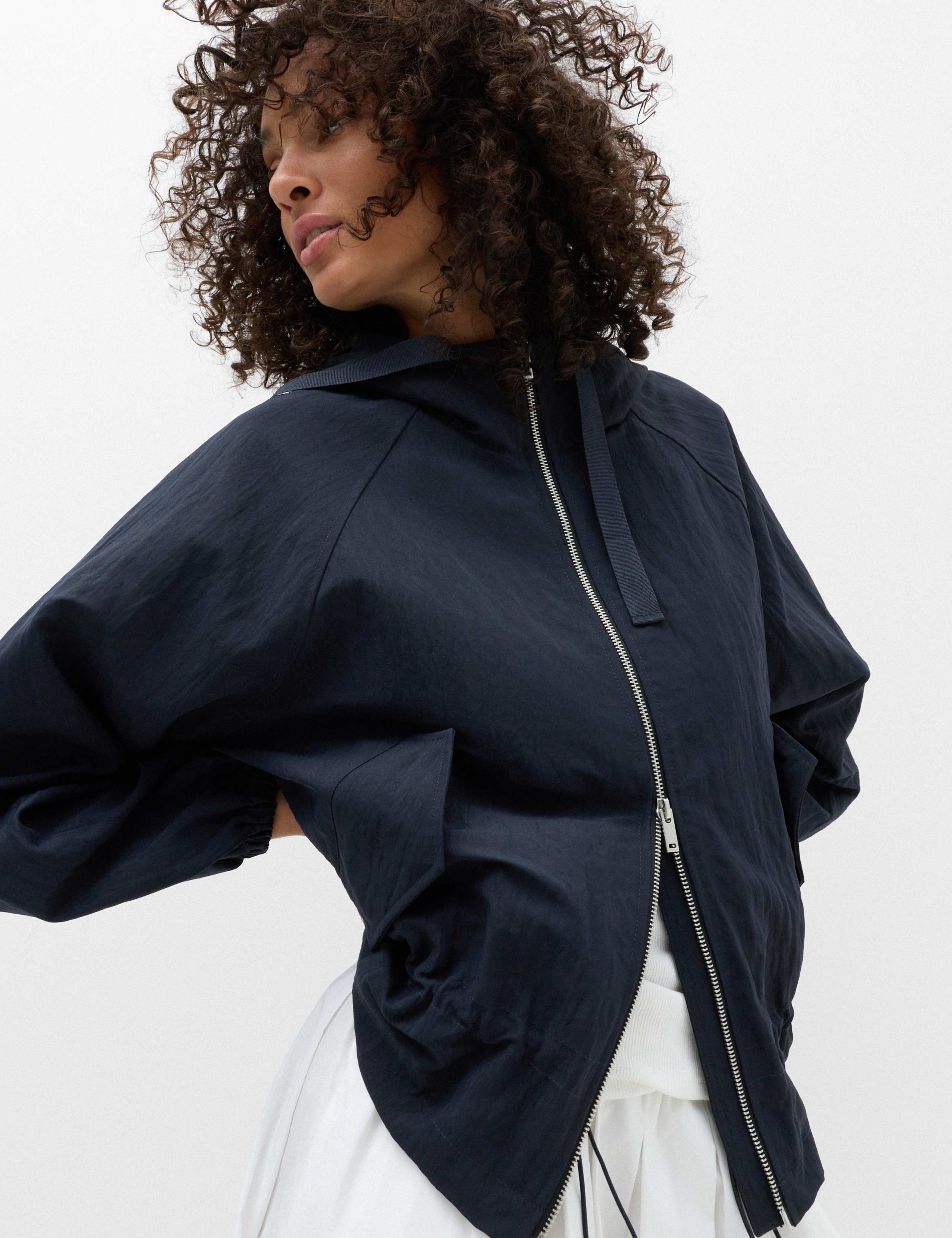 Peplum Parka Jacket 4 of 6
