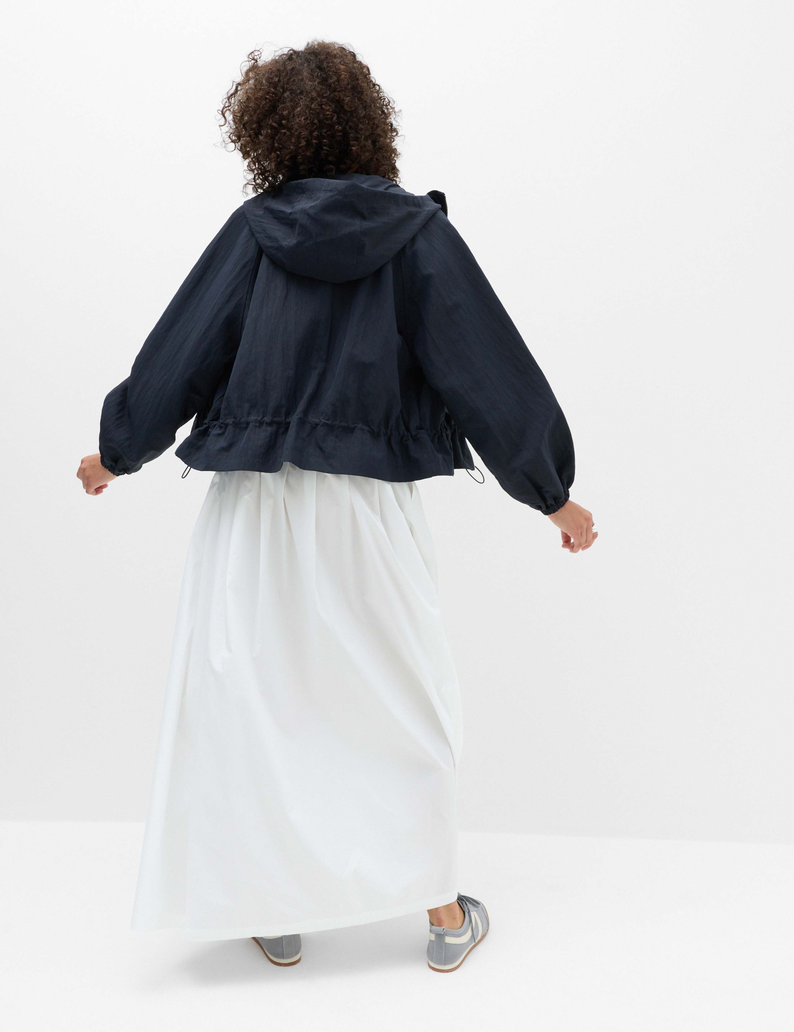 Peplum Parka Jacket 5 of 6