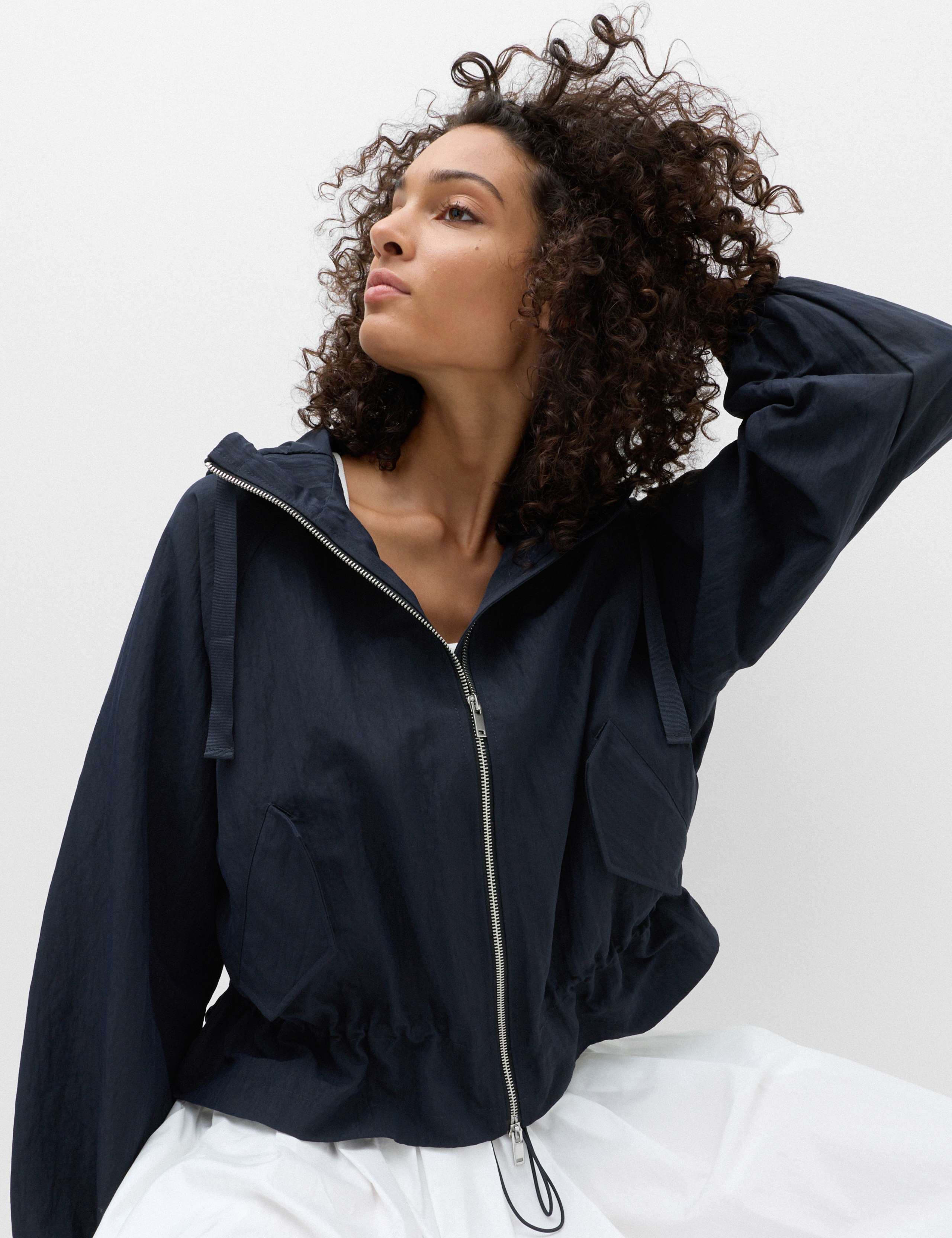 Peplum Parka Jacket 6 of 6