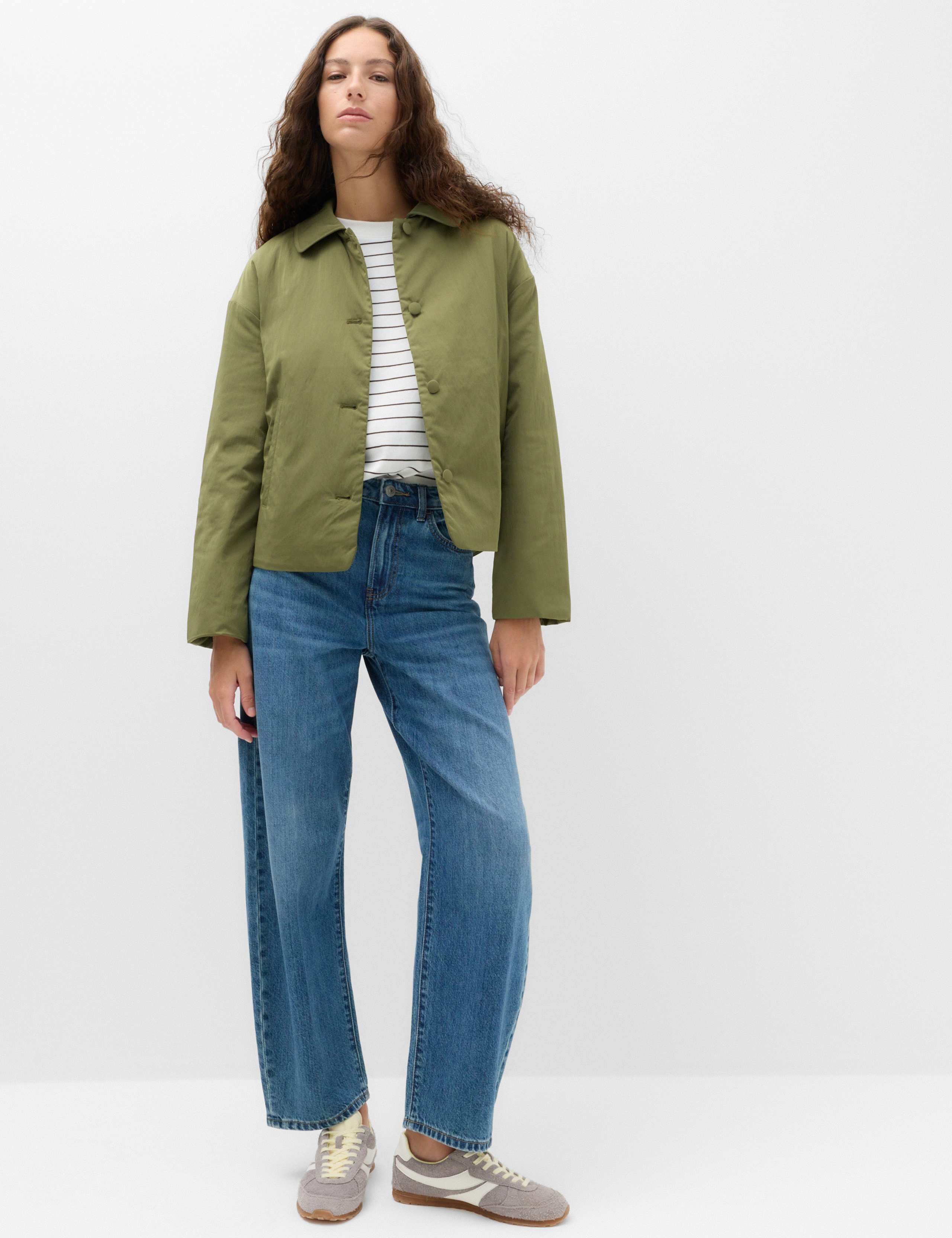 Padded Collared Short Jacket 1 of 6