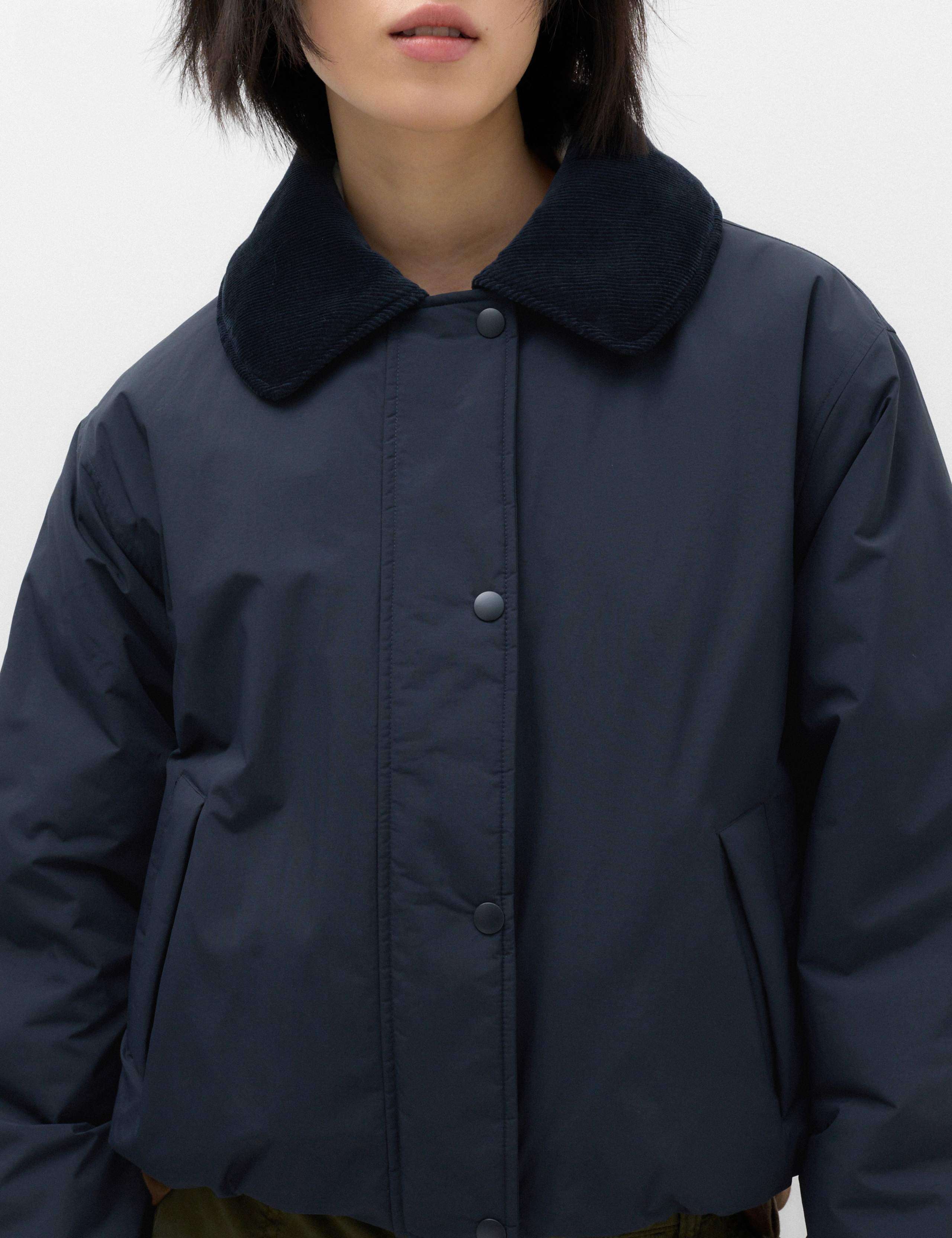 Thermowarmth™ Cord Collar Short Padded Jacket 5 of 7