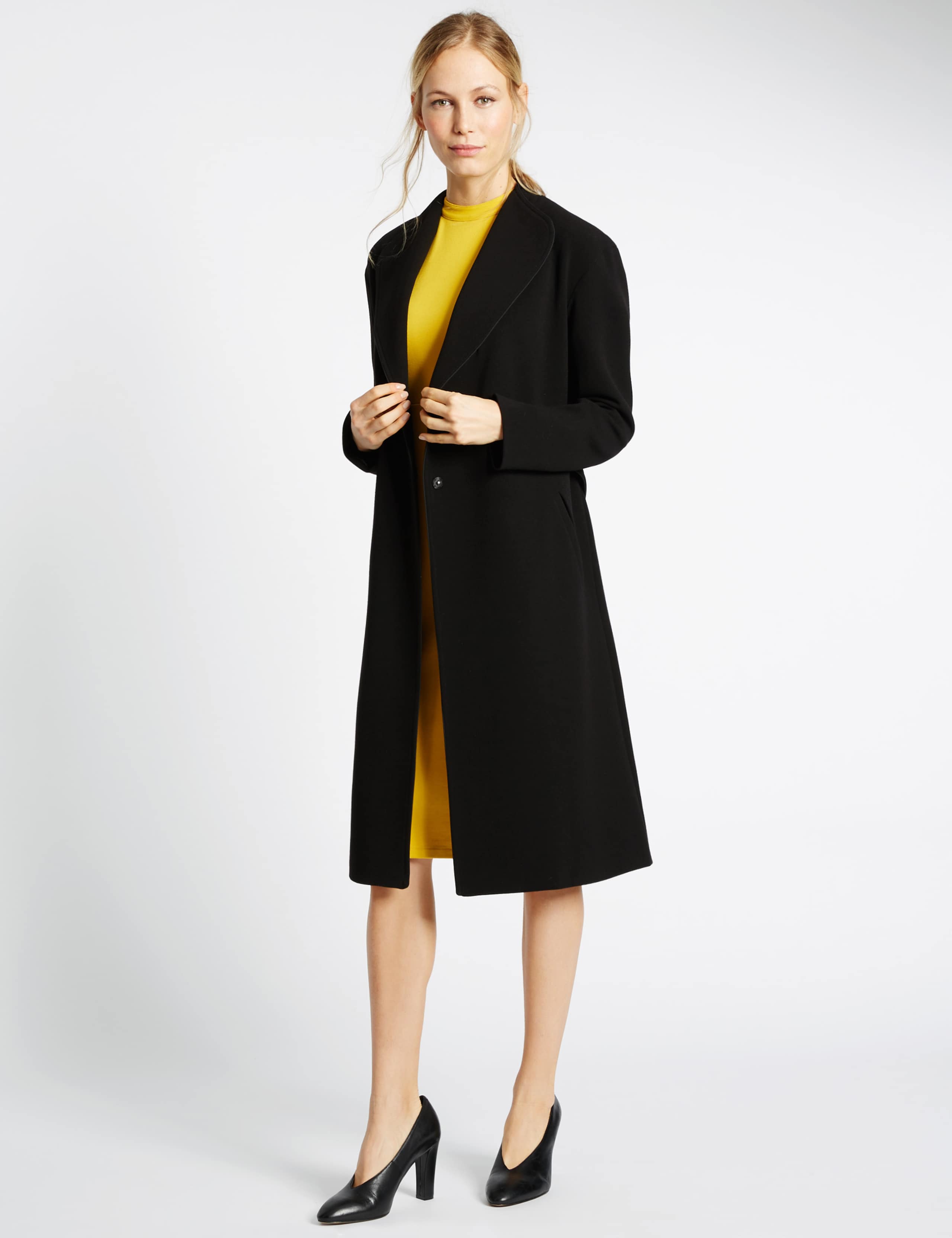 Tie Belt Overcoat 1 of 4