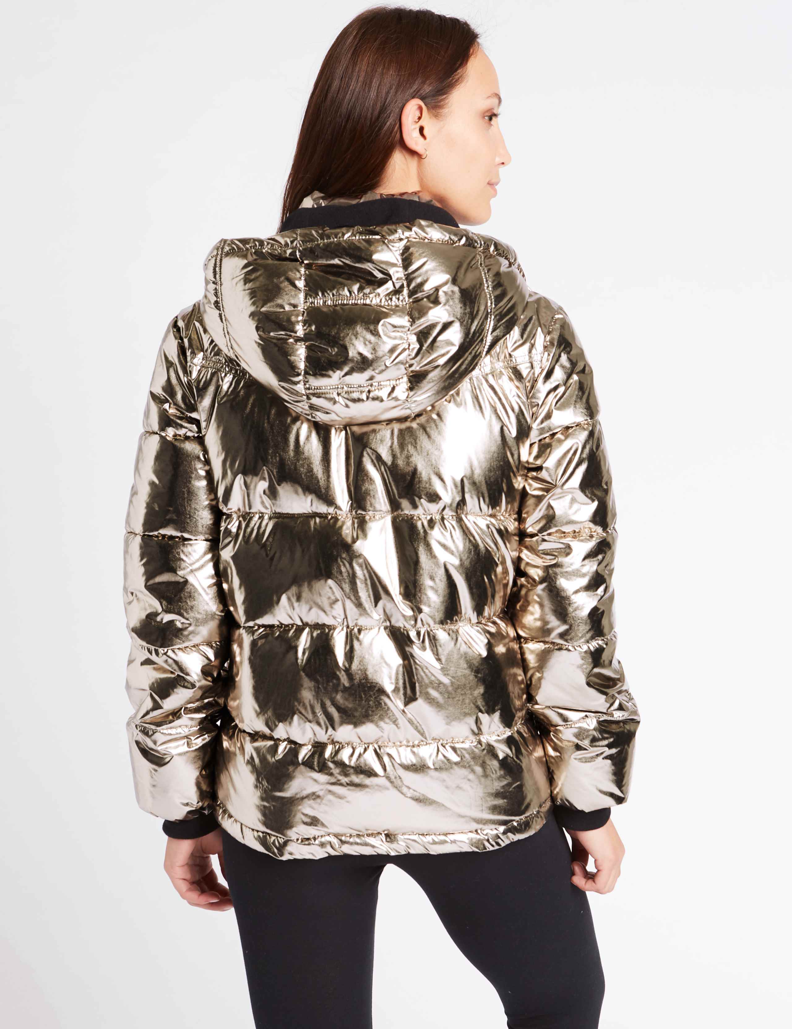 Metallic Padded Jacket with Stormwear™ 4 of 9