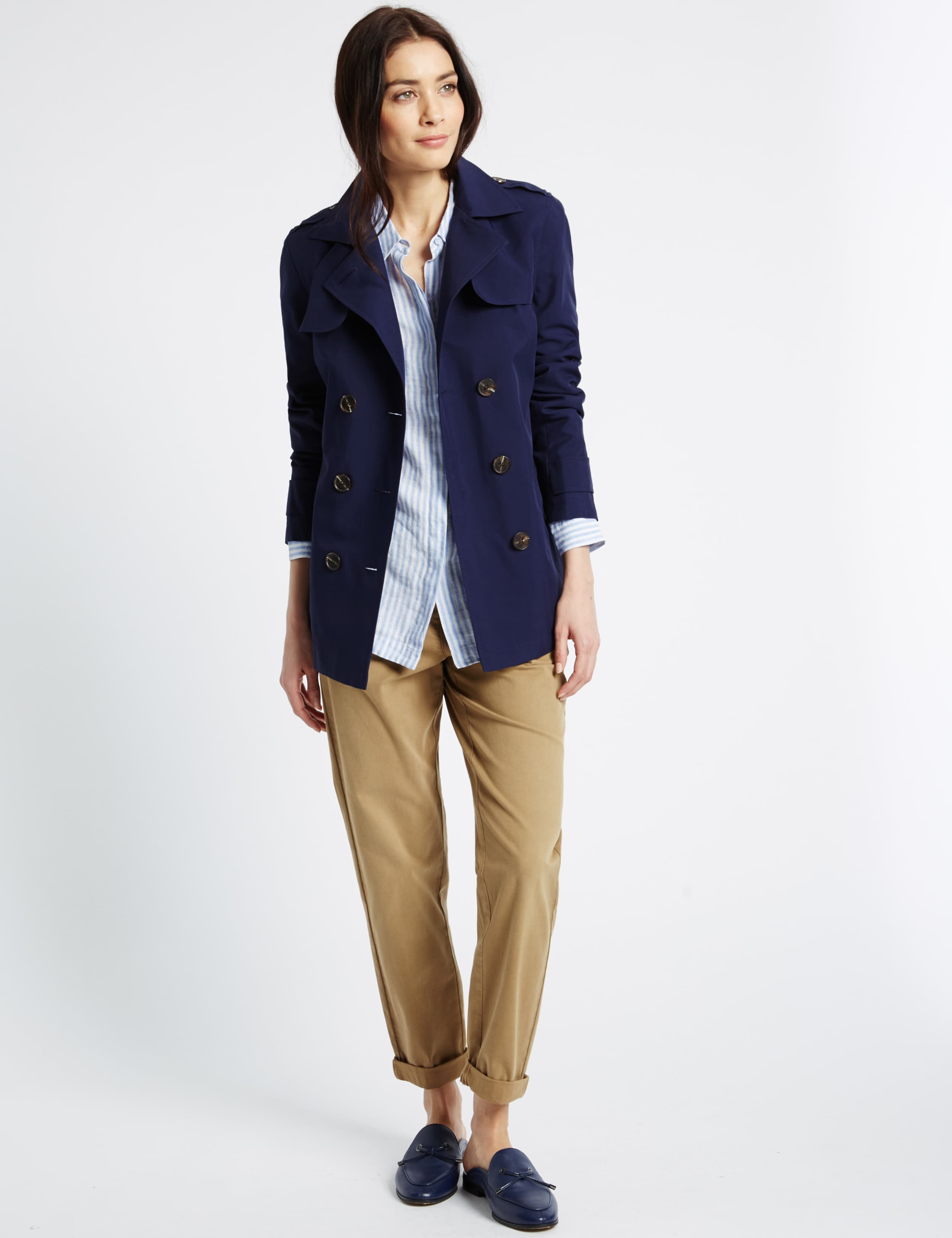 Belted Trench Coat with Stormwear™ 1 of 6