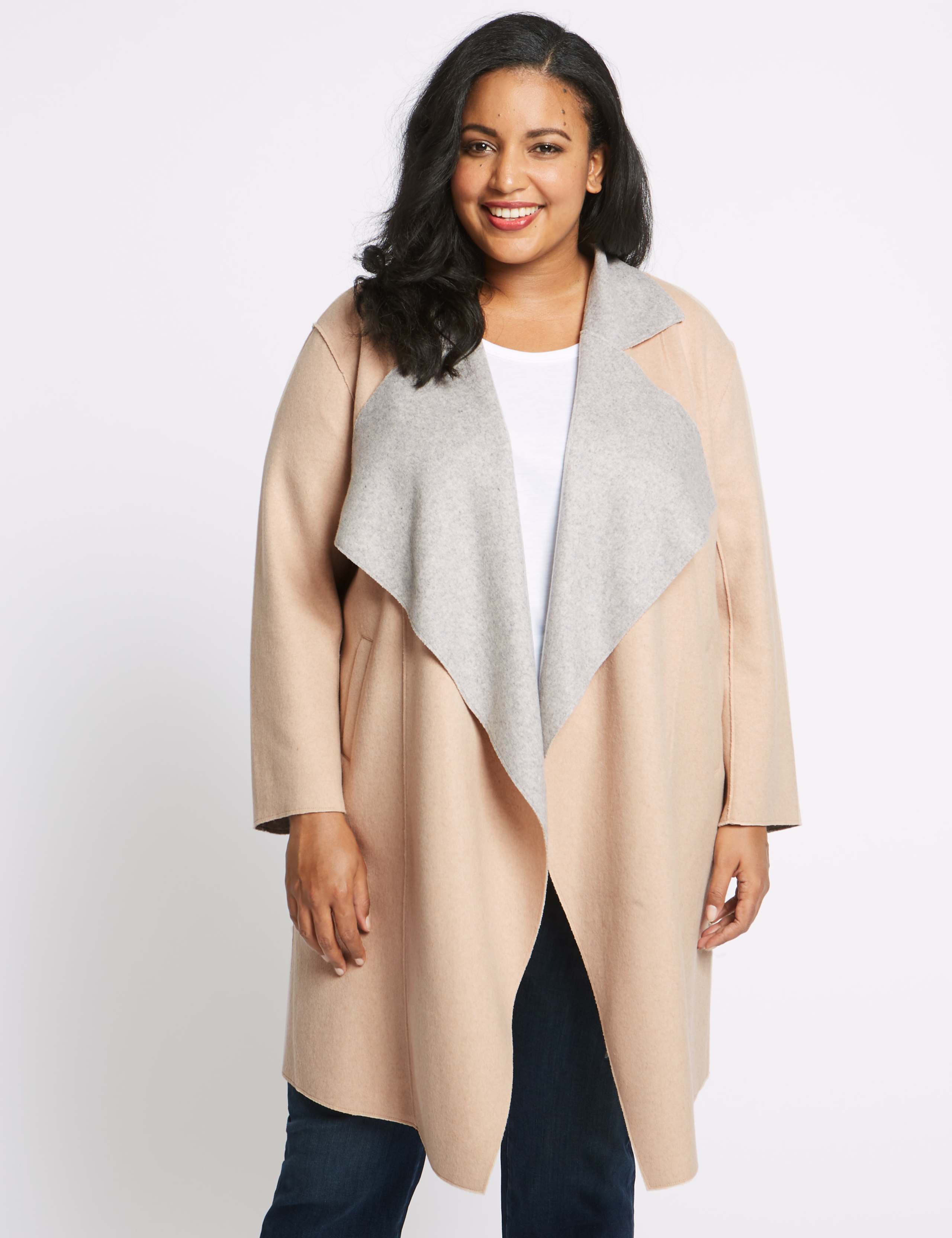 CURVE Waterfall Coat 1 of 5