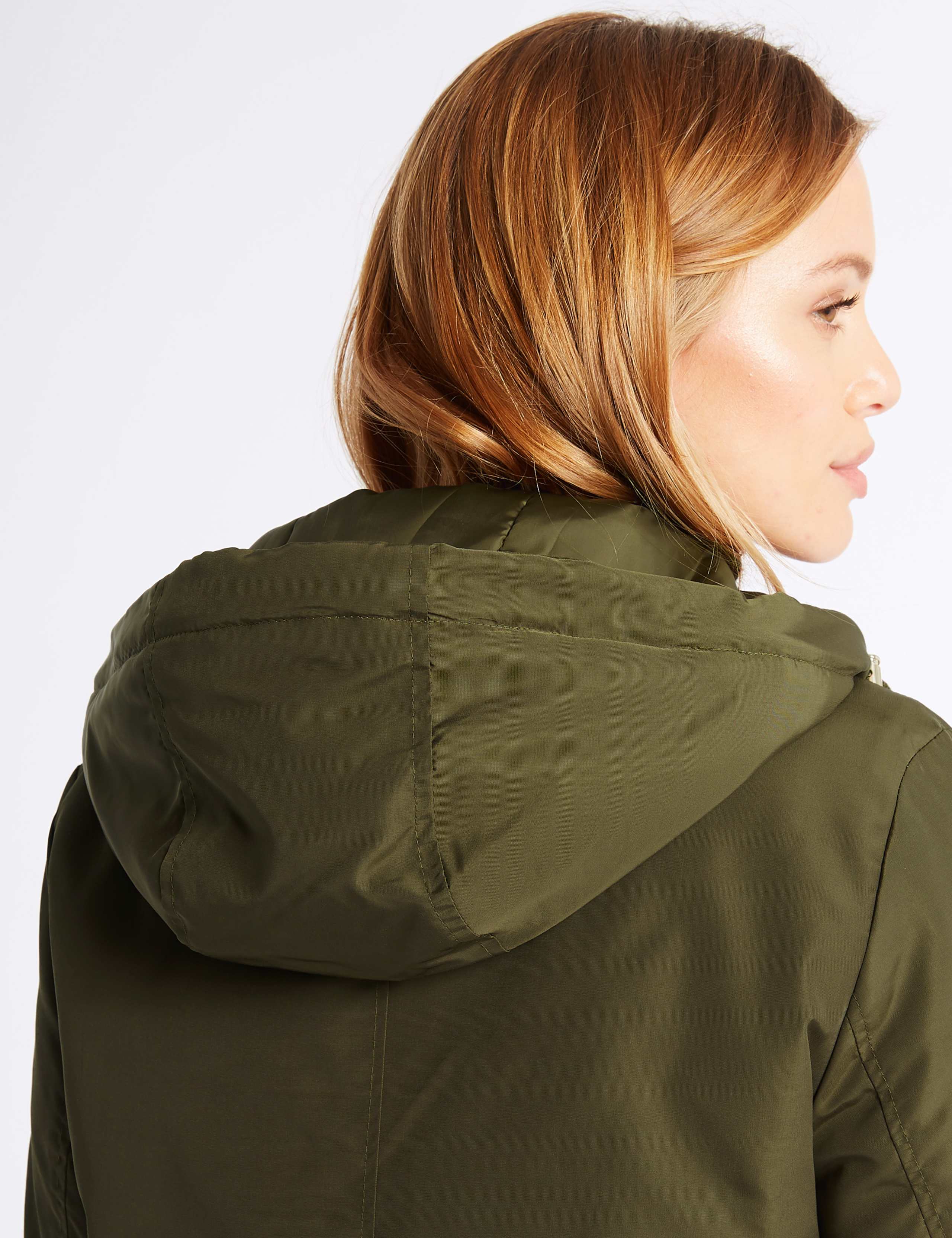 PETITE Drawstring Waist Parka with Stormwear™ 6 of 6