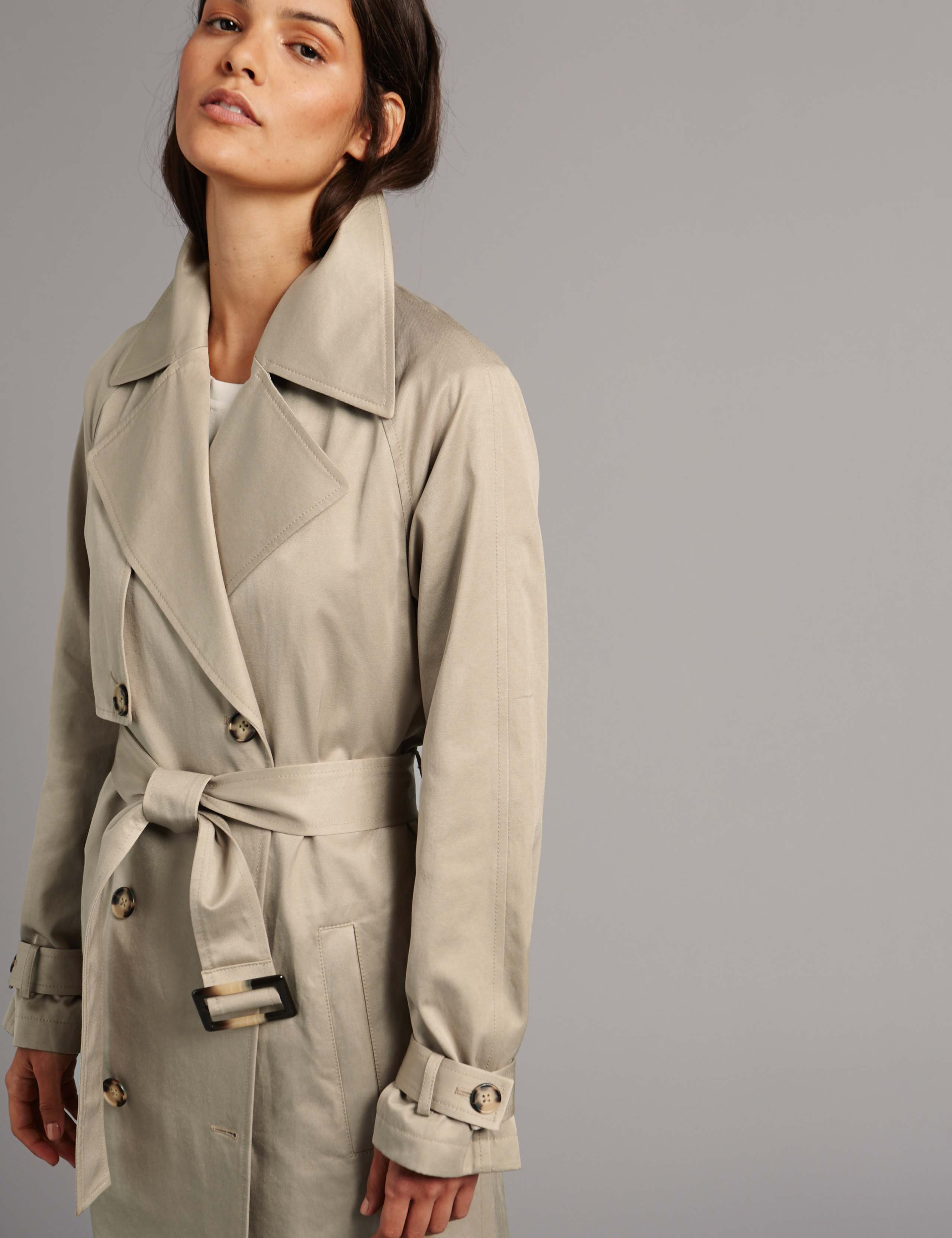 Cotton Blend Trench Coat with Stormwear™ 4 of 4