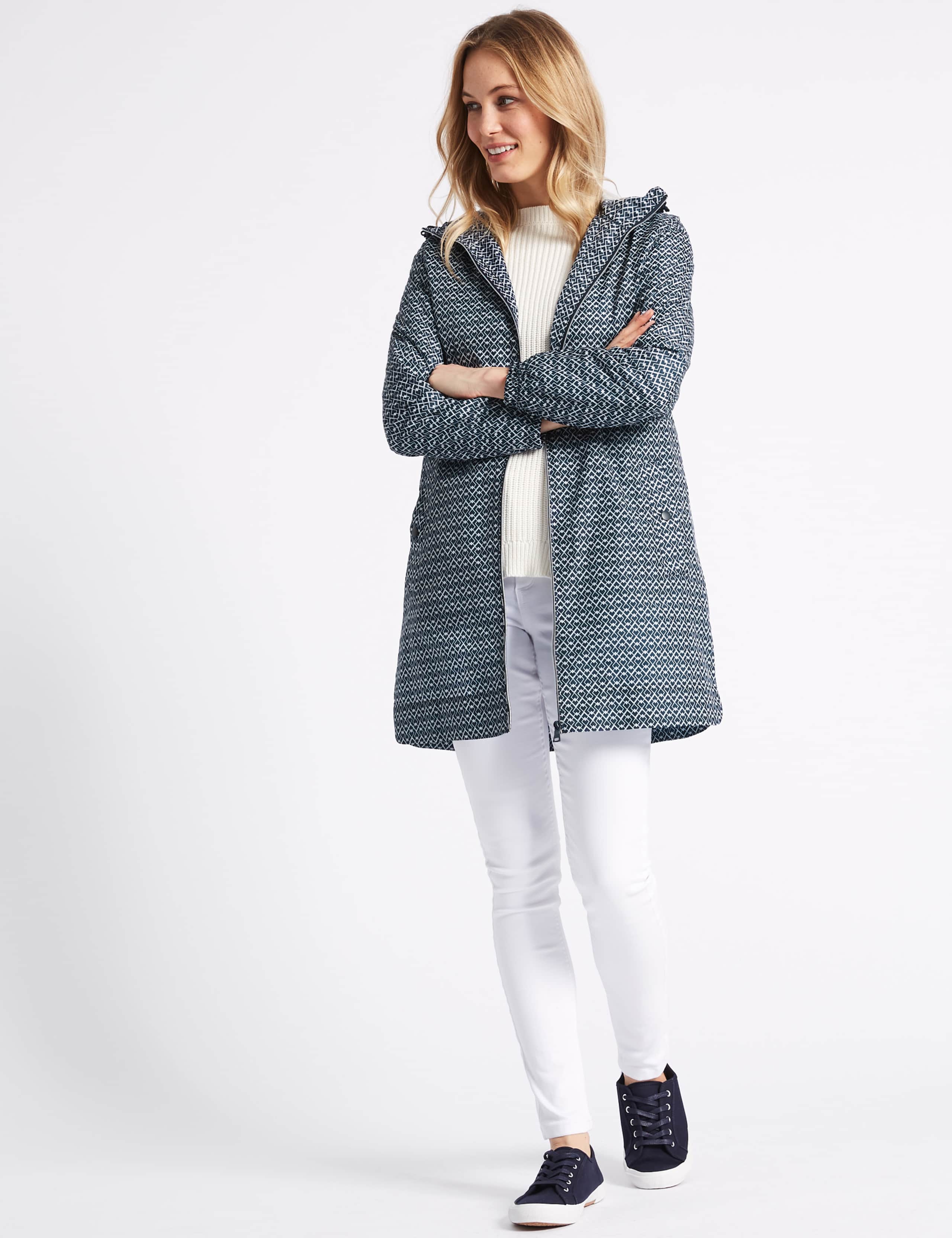 Shower Resistant Geo Pack-Away Mac 1 of 6