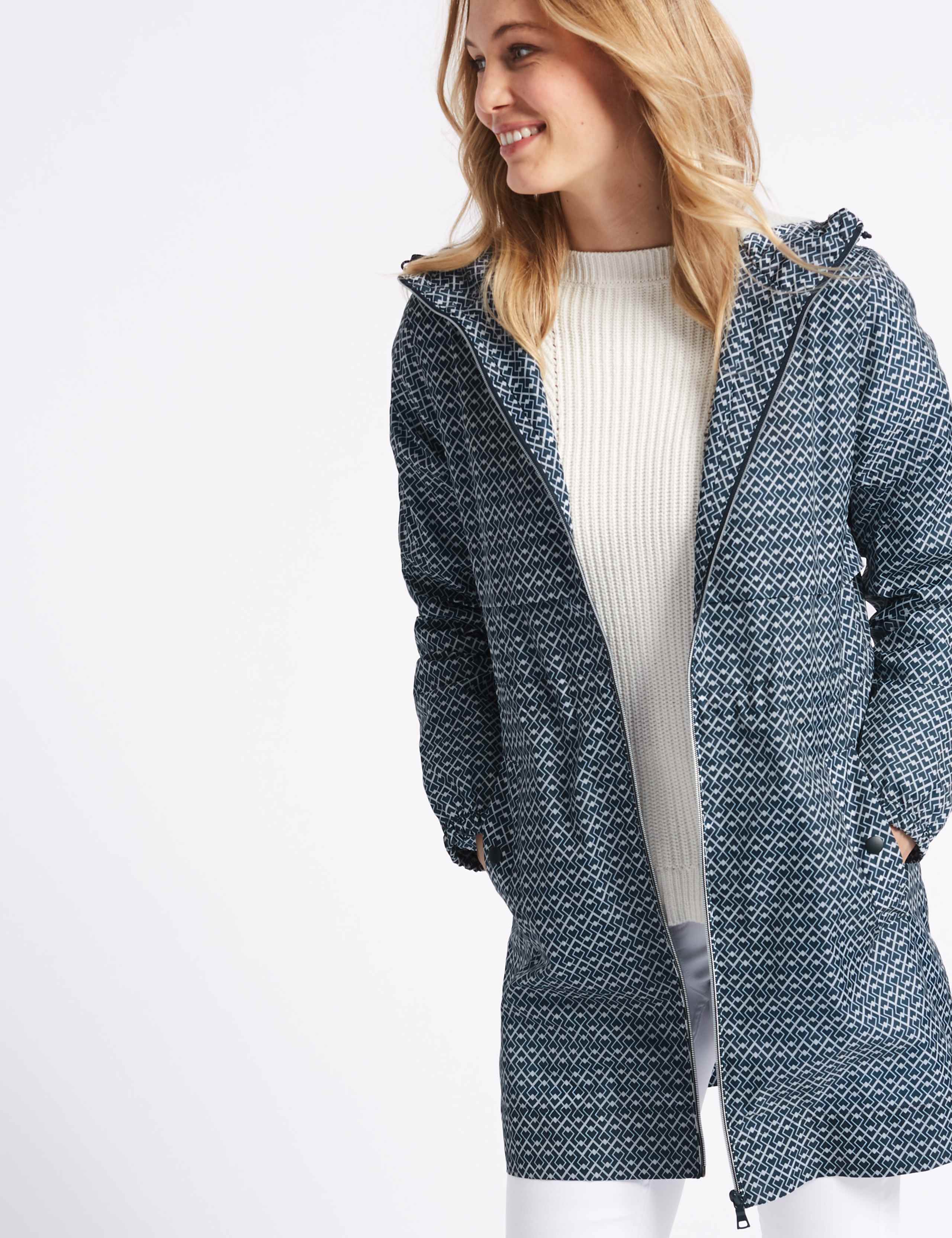 Shower Resistant Geo Pack-Away Mac 2 of 6