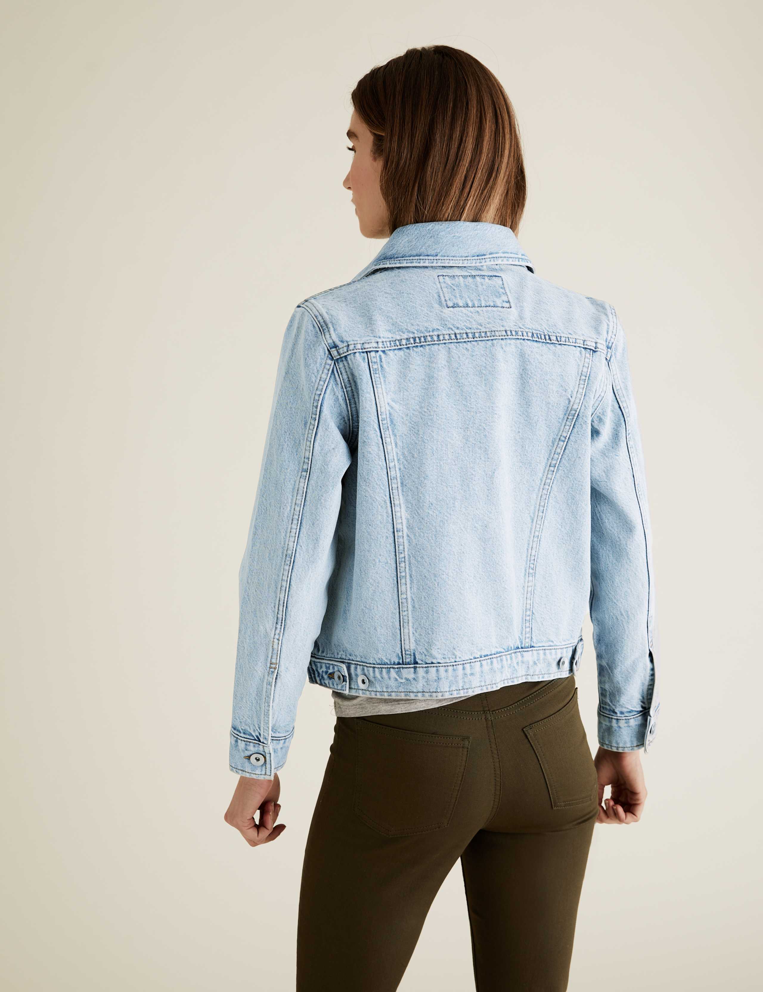 Petite Essential Denim Jacket 5 of 5