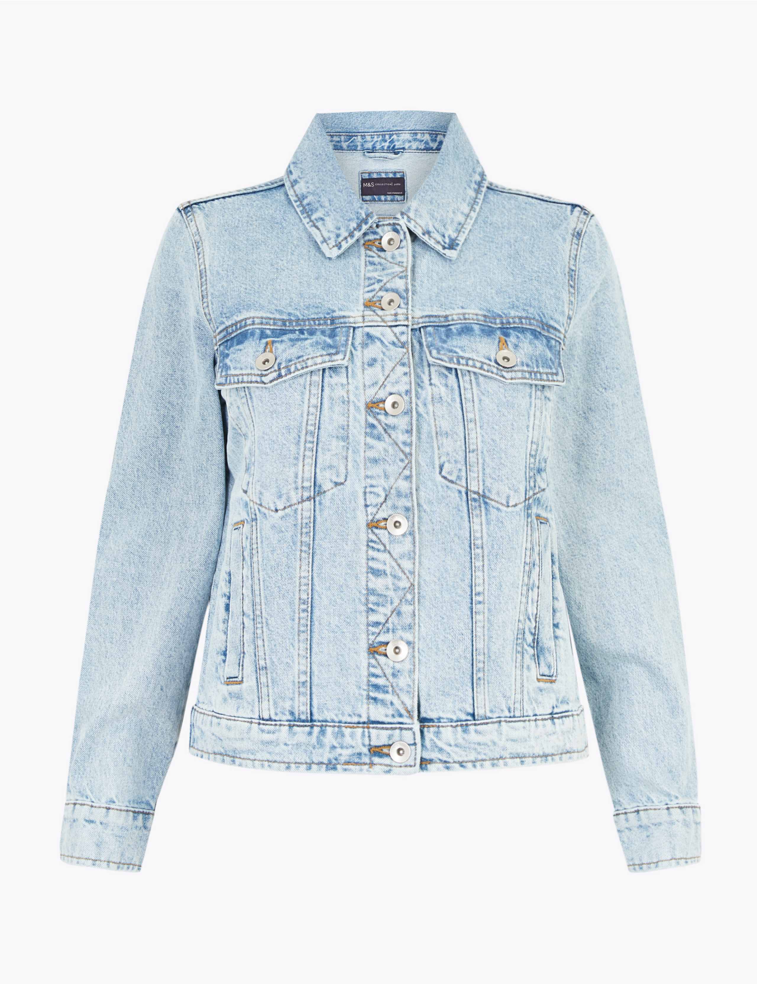 Petite Essential Denim Jacket 2 of 5