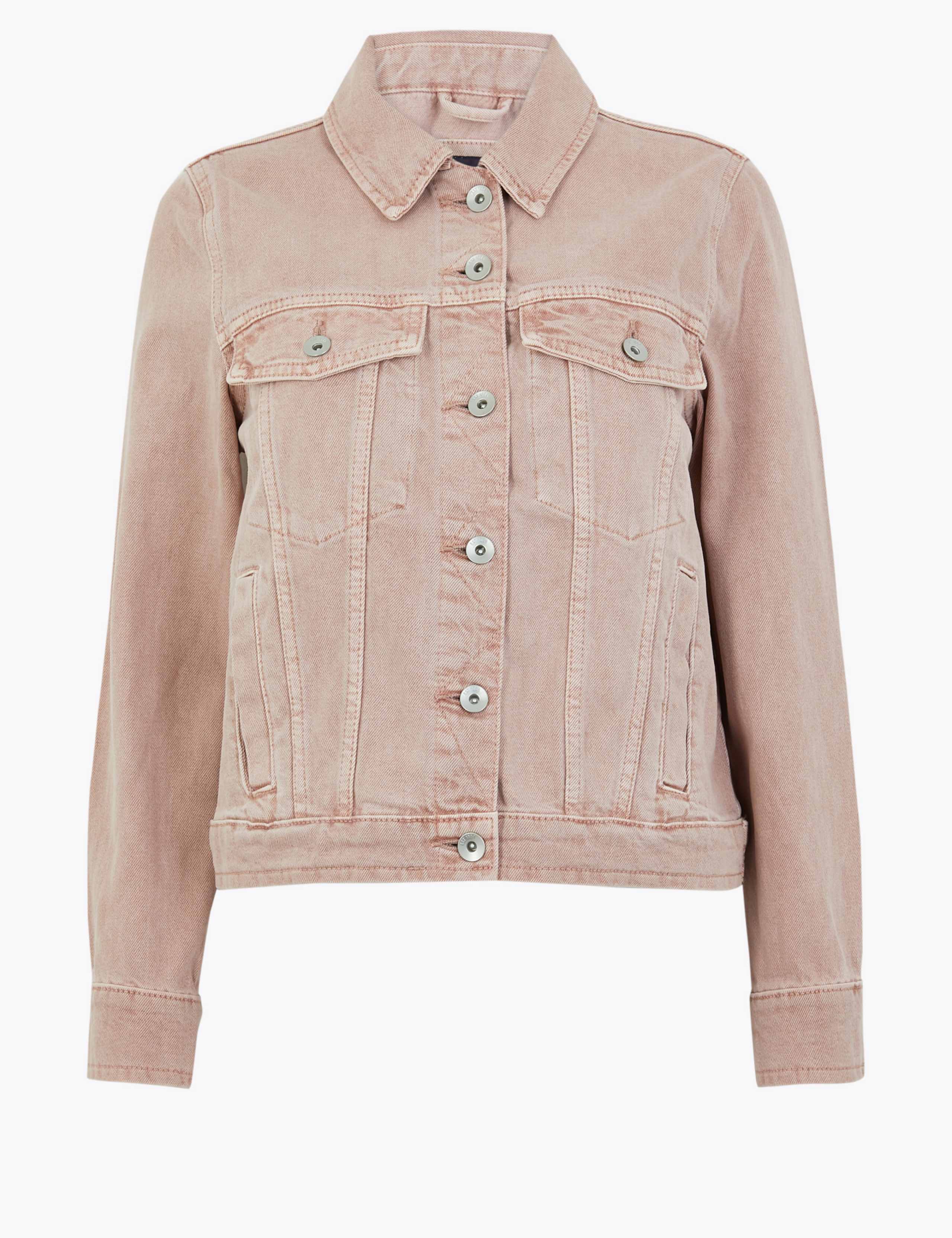 Petite Pure Cotton Denim Jacket 2 of 6