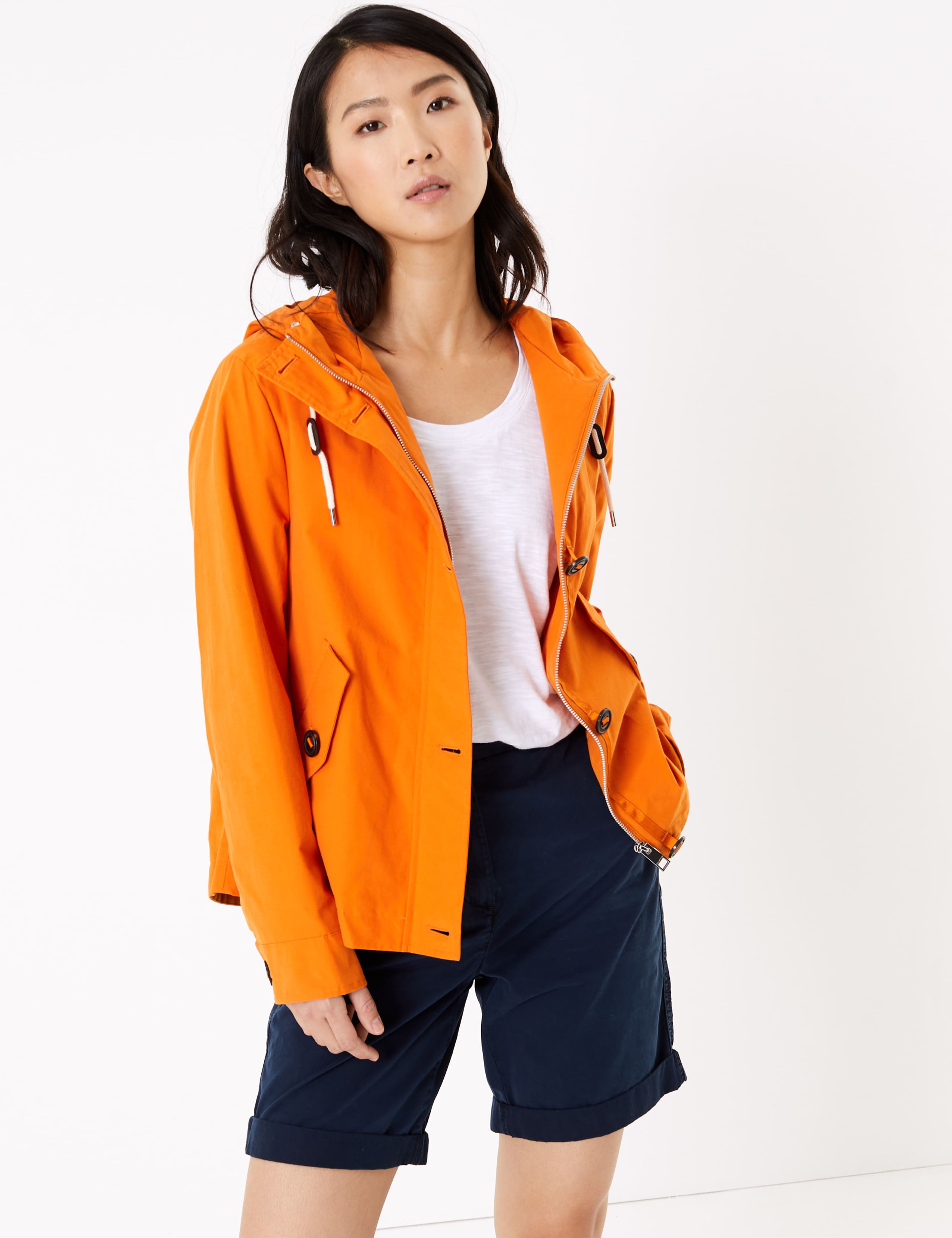 Cotton Hooded Parka Jacket 3 of 5