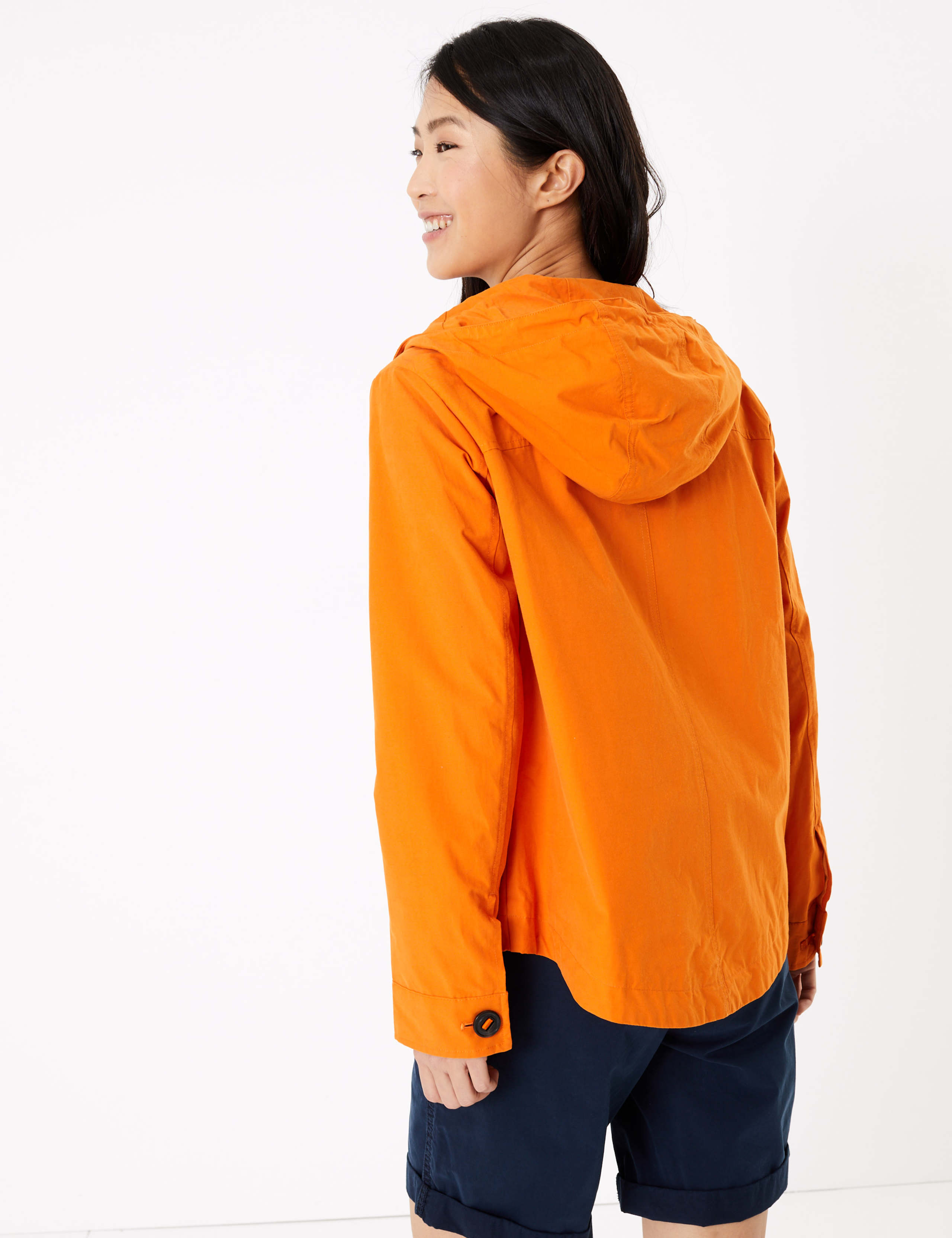 Cotton Hooded Parka Jacket 4 of 5