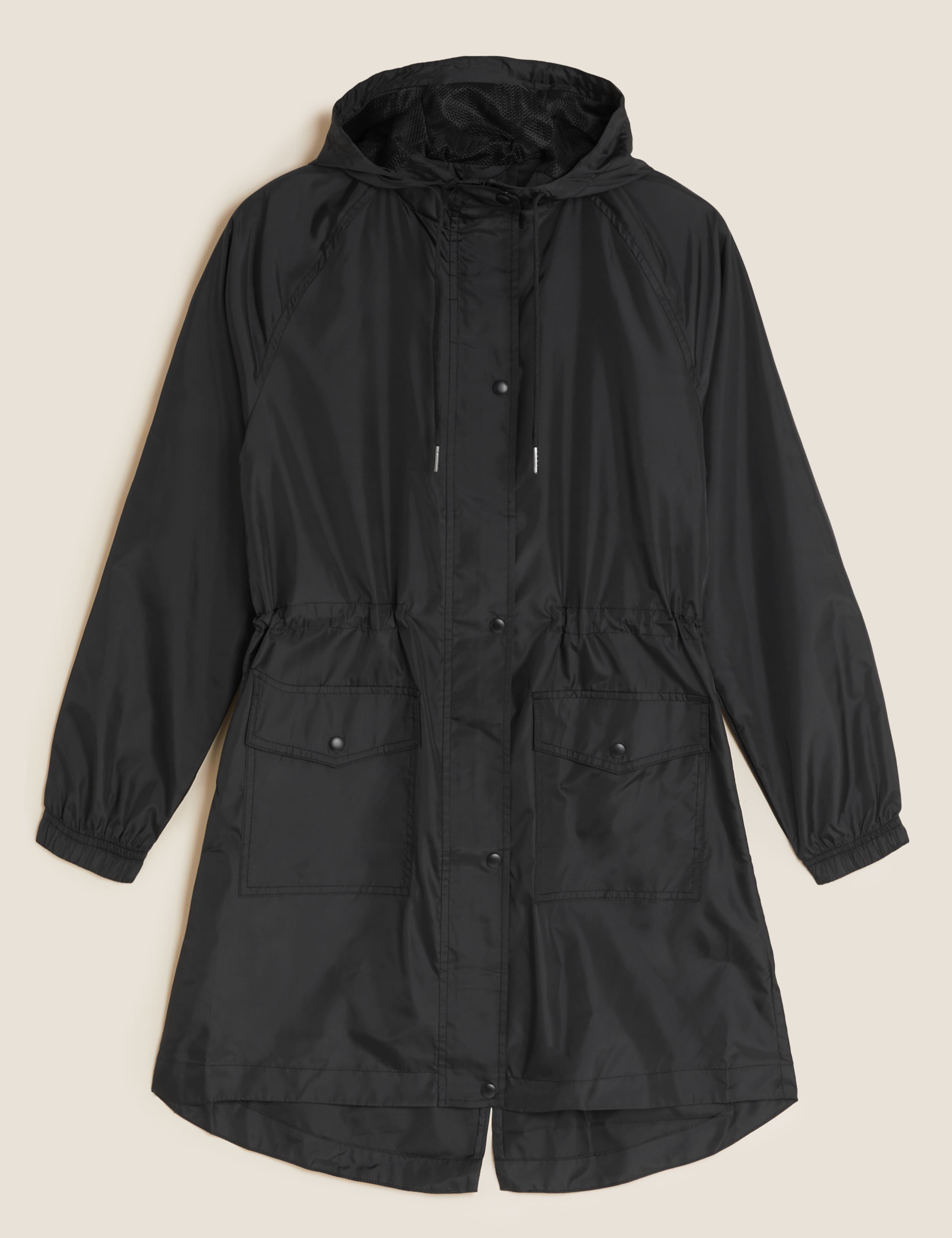 Showerproof Packaway Hooded Raincoat 2 of 7