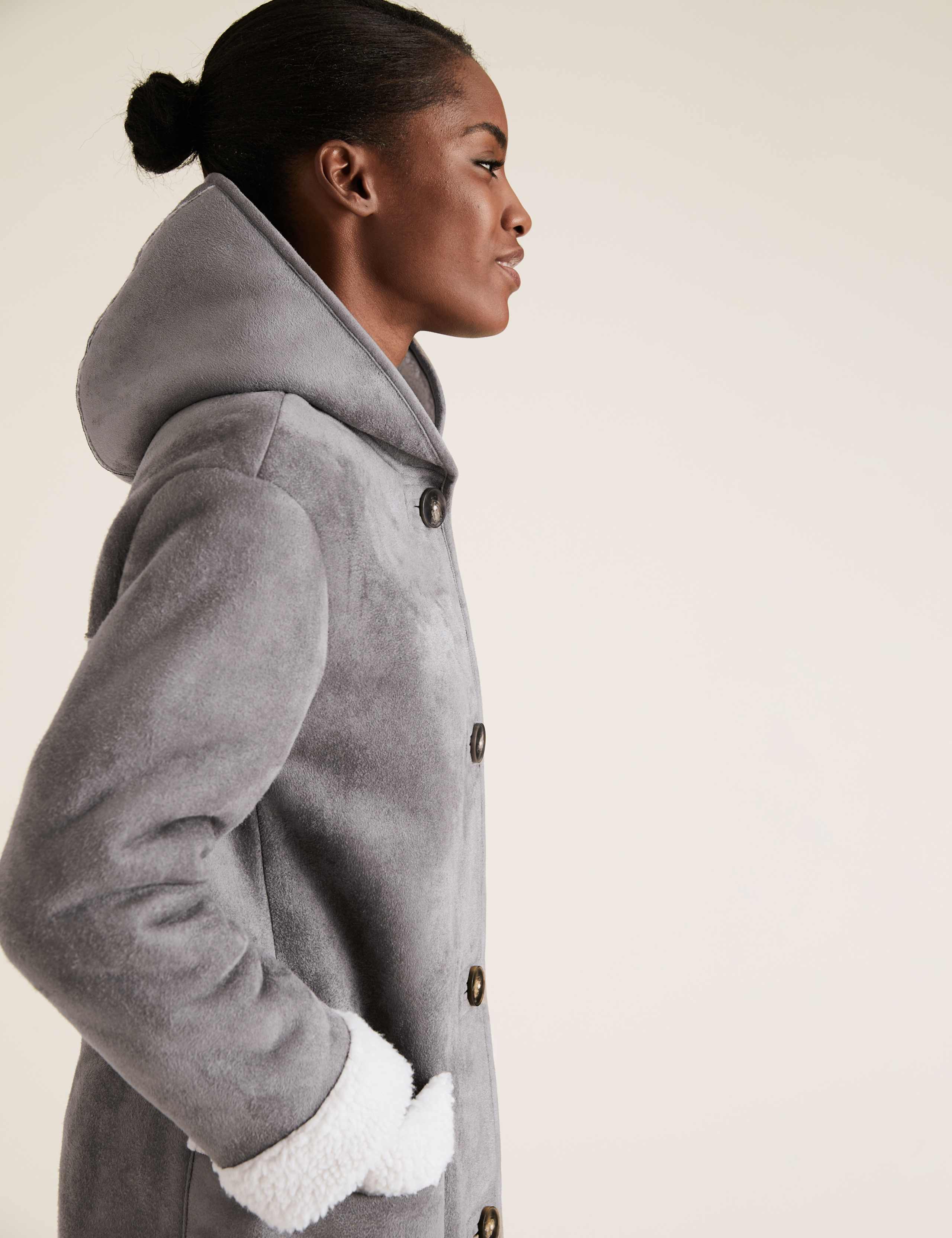 Faux Shearling Coat 1 of 5