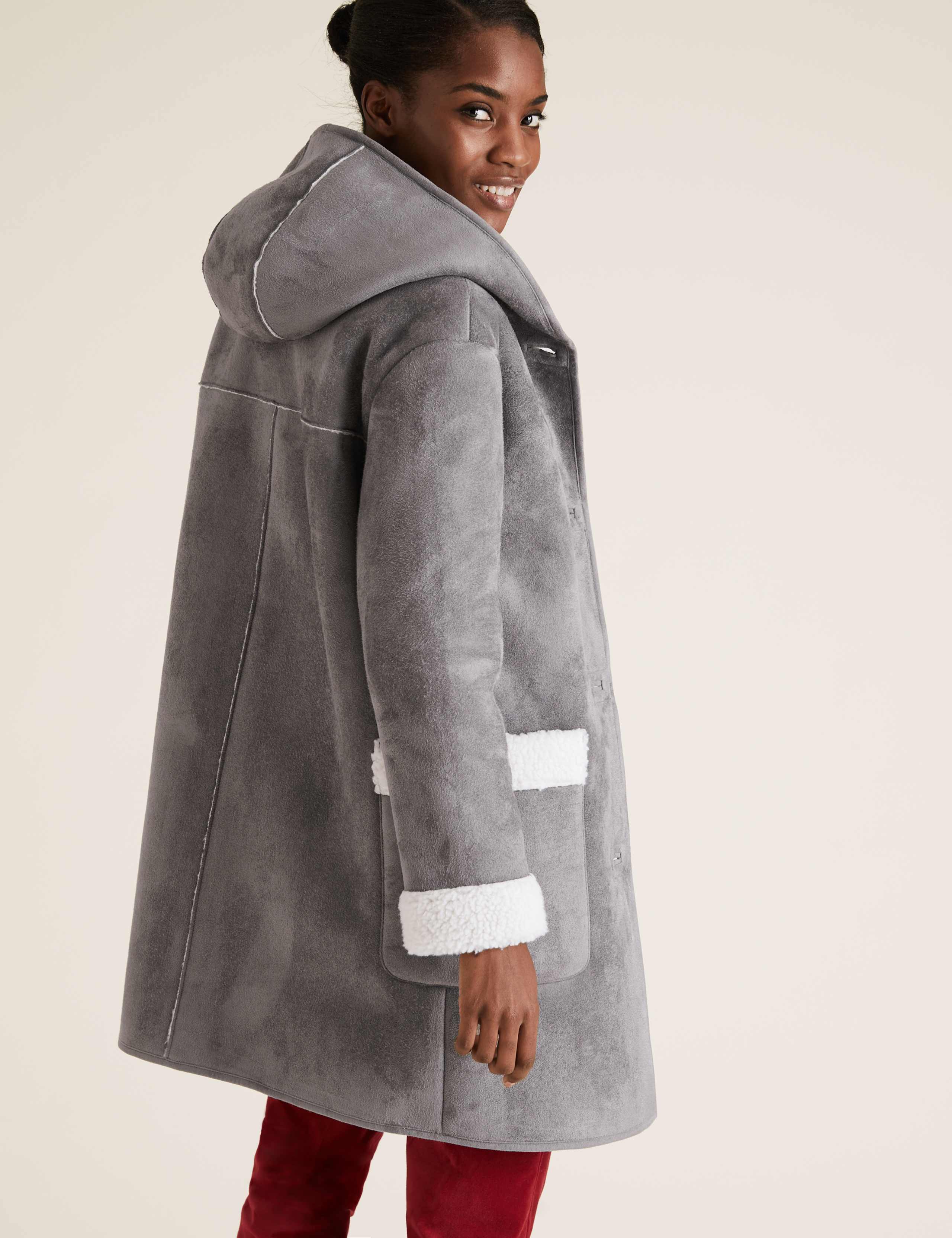 Faux Shearling Coat 5 of 5
