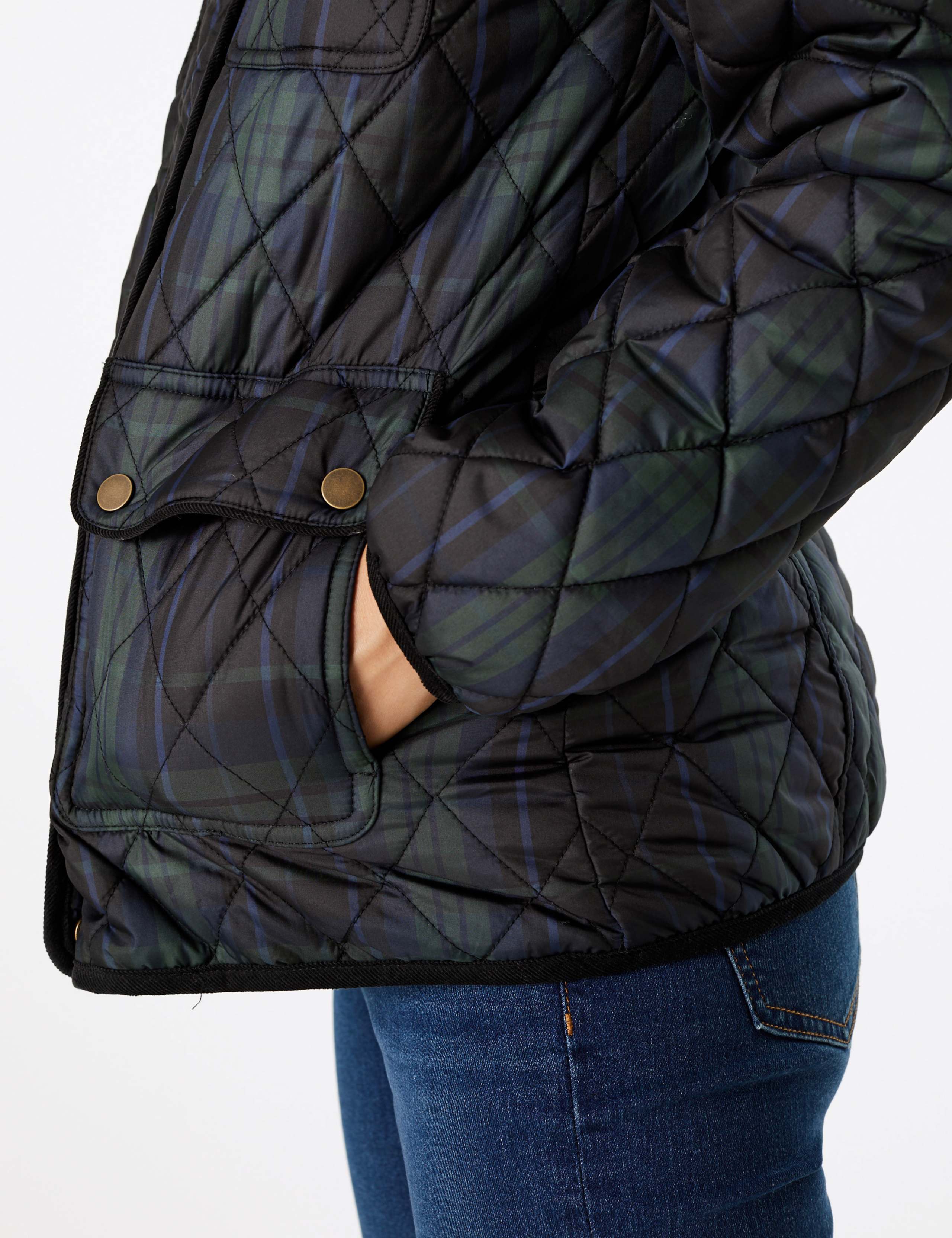 Checked Quilted Utility Jacket | M&S Collection | M&S