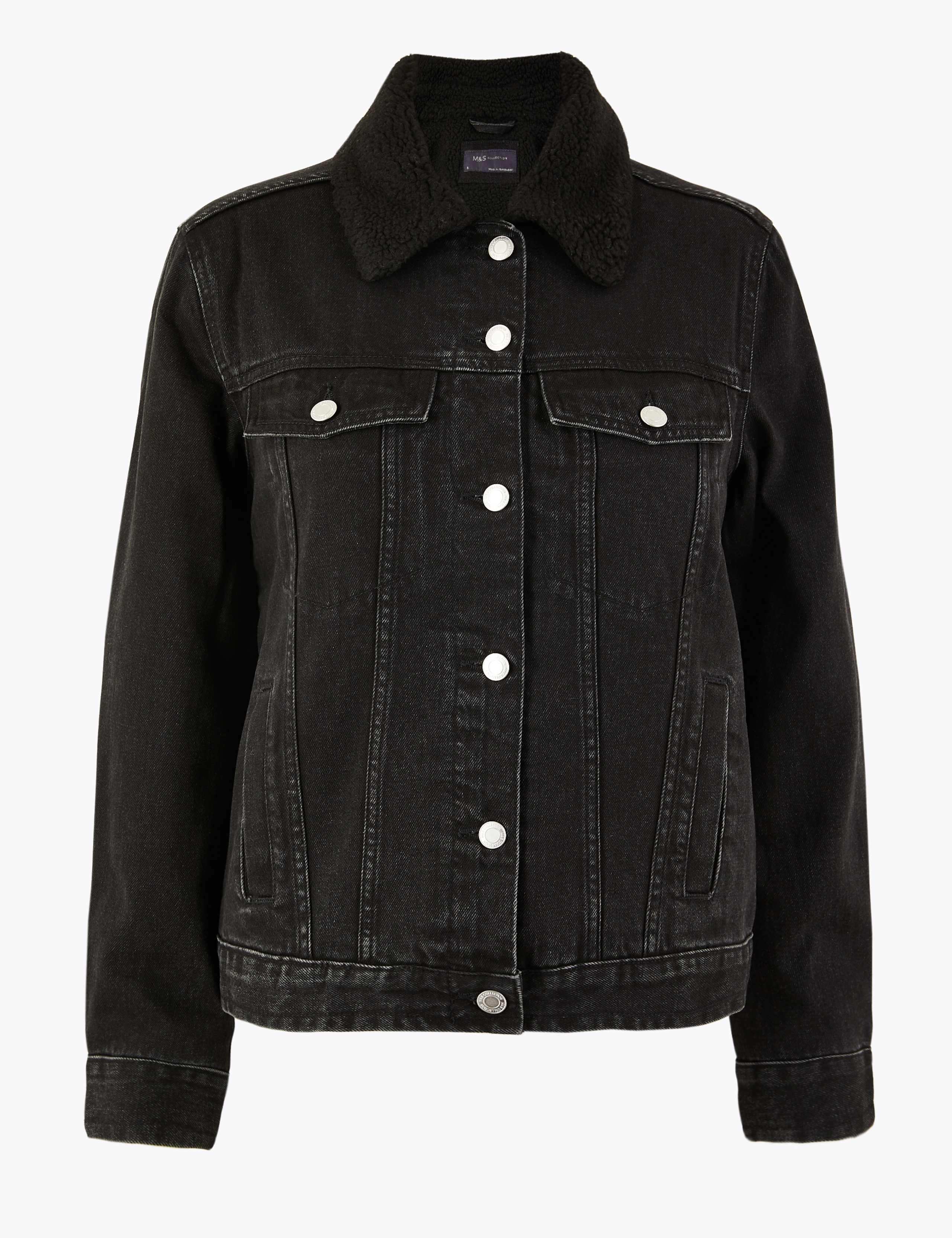 Denim Borg Lined Jacket 2 of 5
