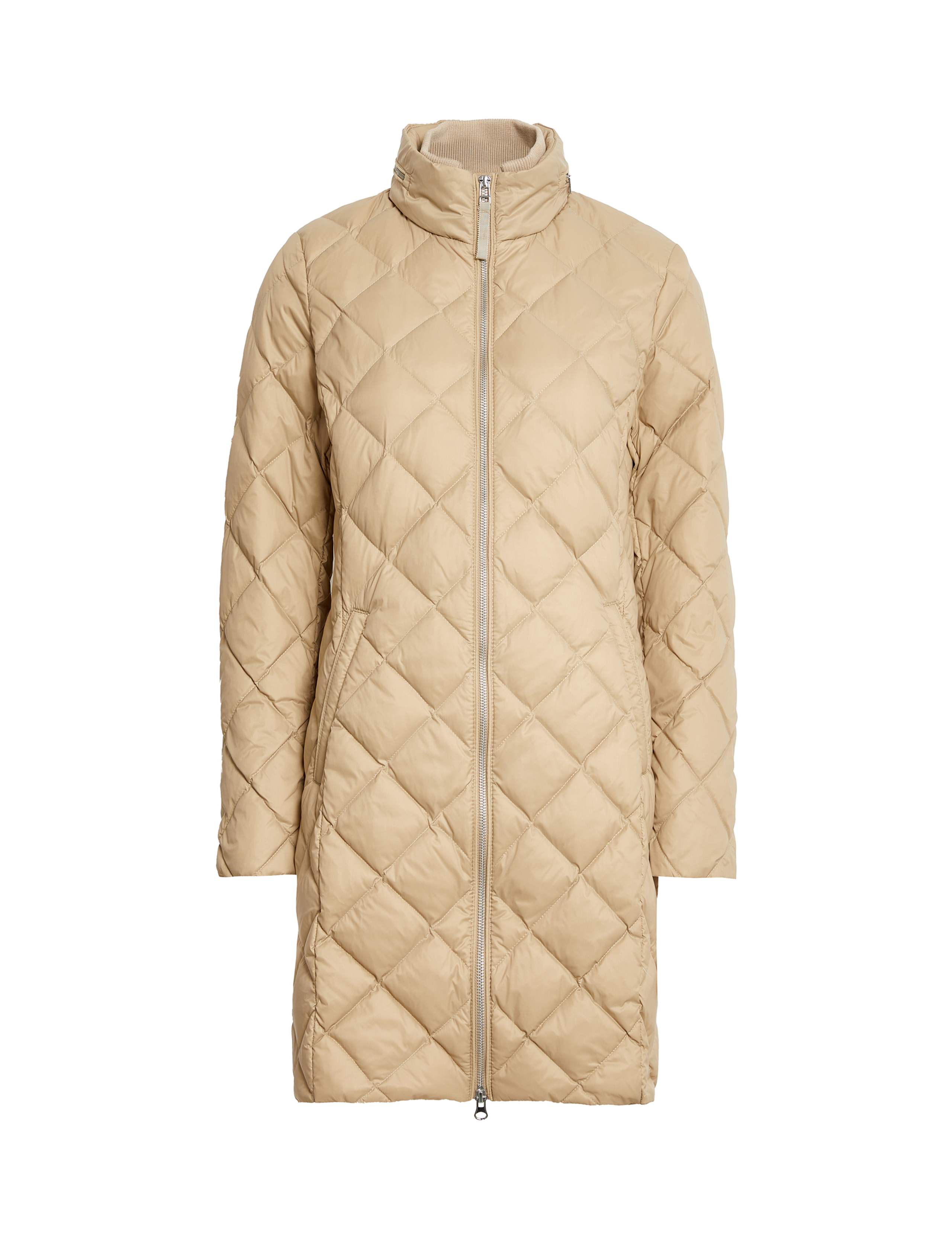 Feather & Down Diamond Quilted Coat 2 of 8