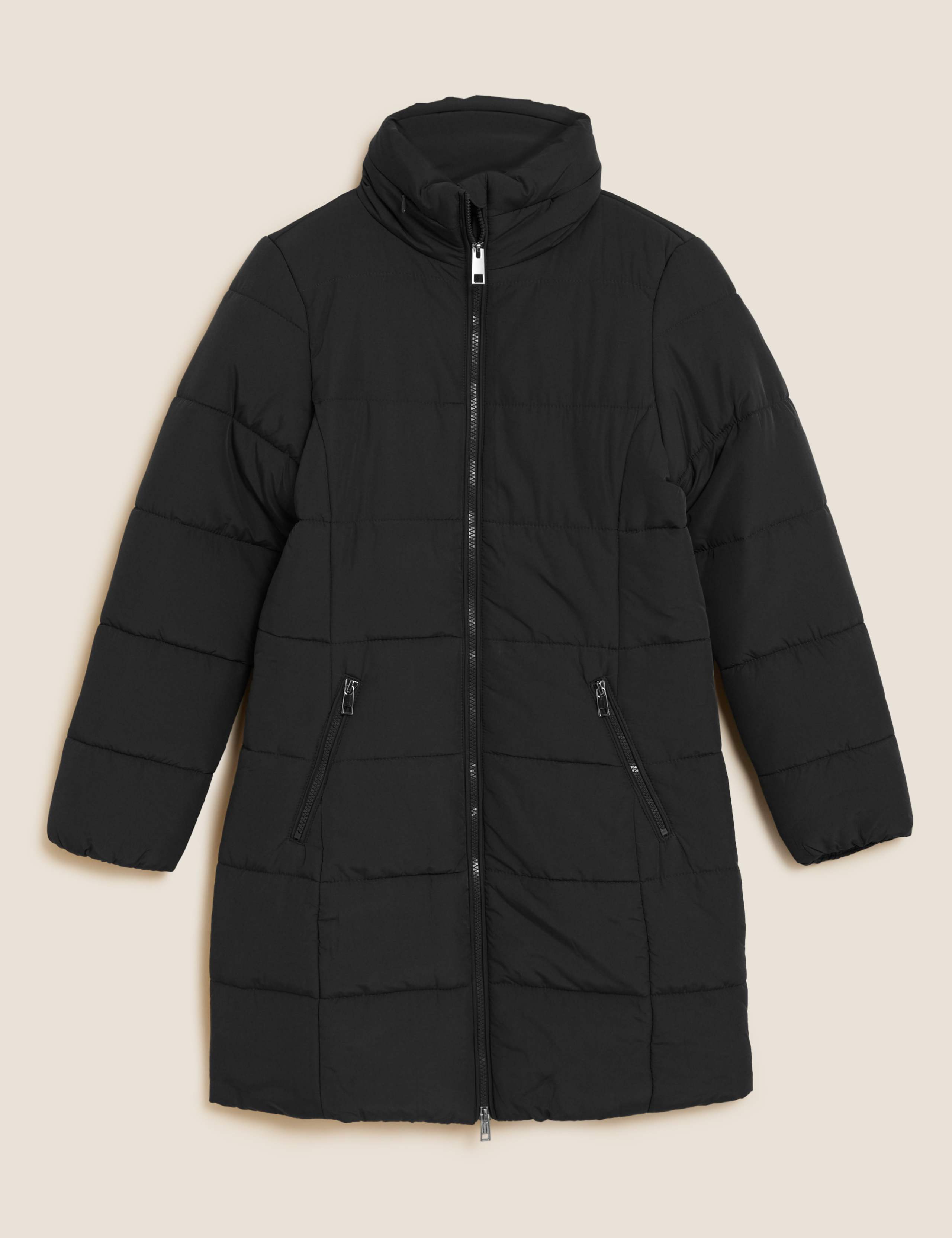 Recycled Thermowarmth™ Funnel Neck Coat 2 of 7