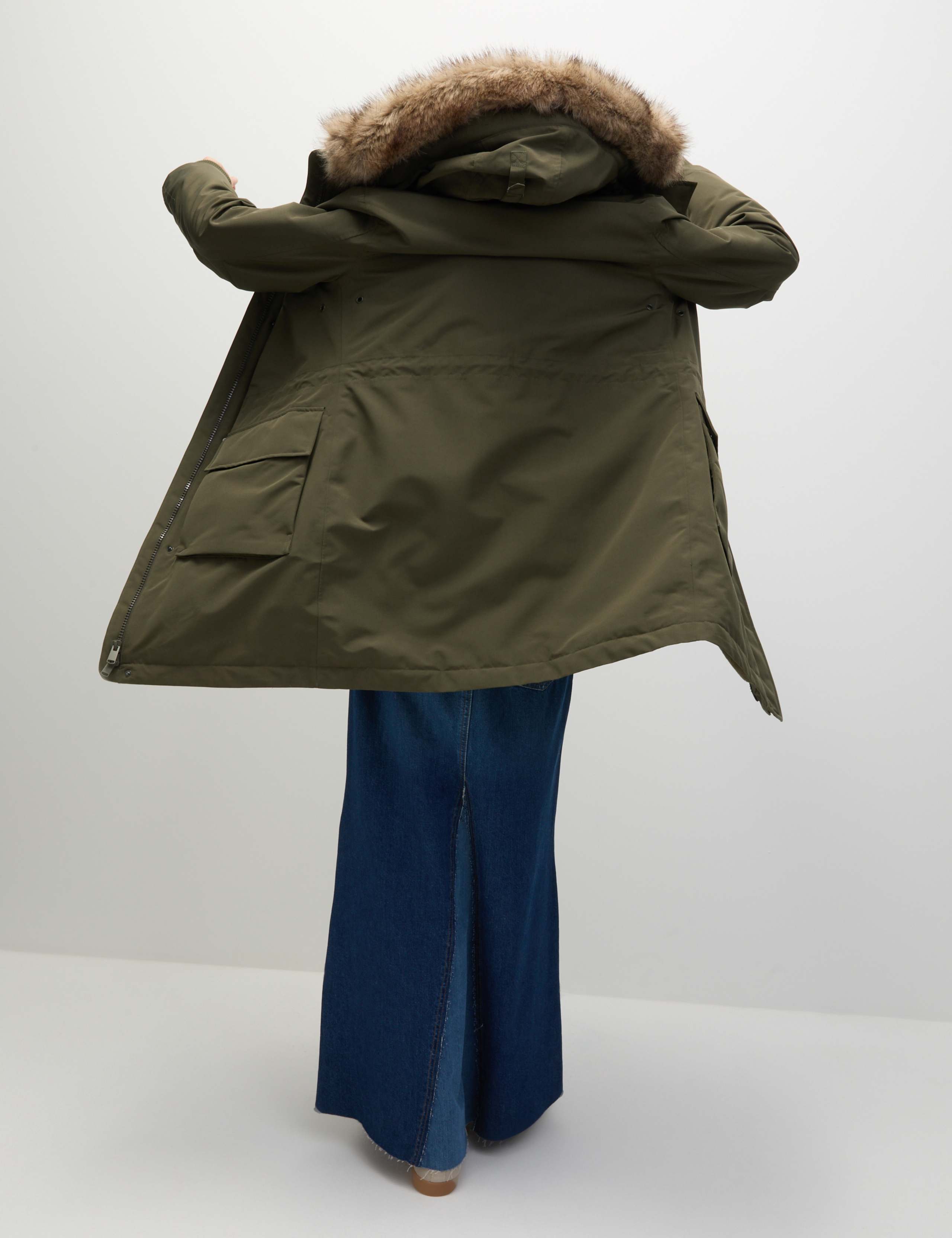 Stormwear™ Ultra Hooded Faux Fur Lined Parka Coat 5 of 8