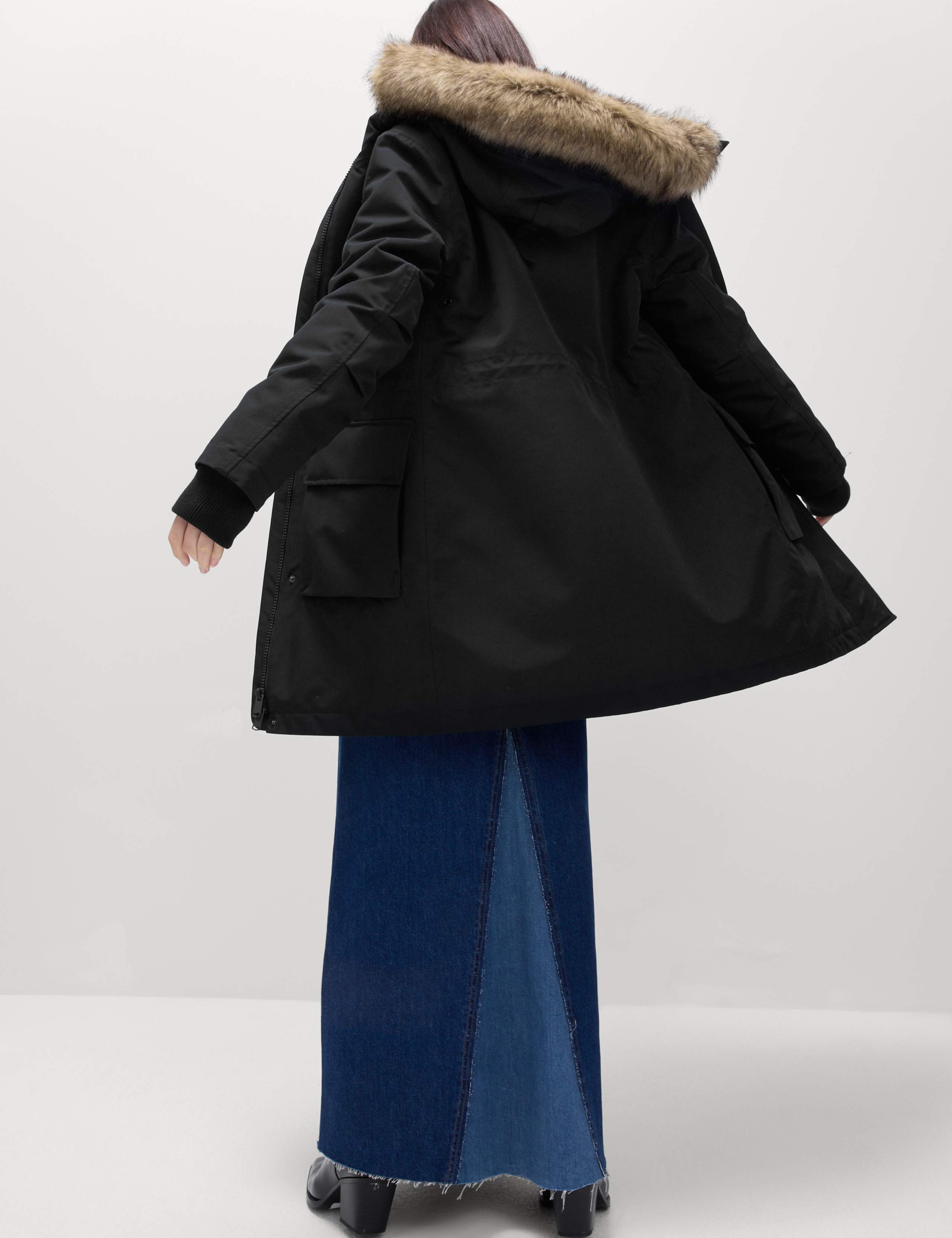 Stormwear™ Ultra Hooded Faux Fur Lined Parka Coat 4 of 6