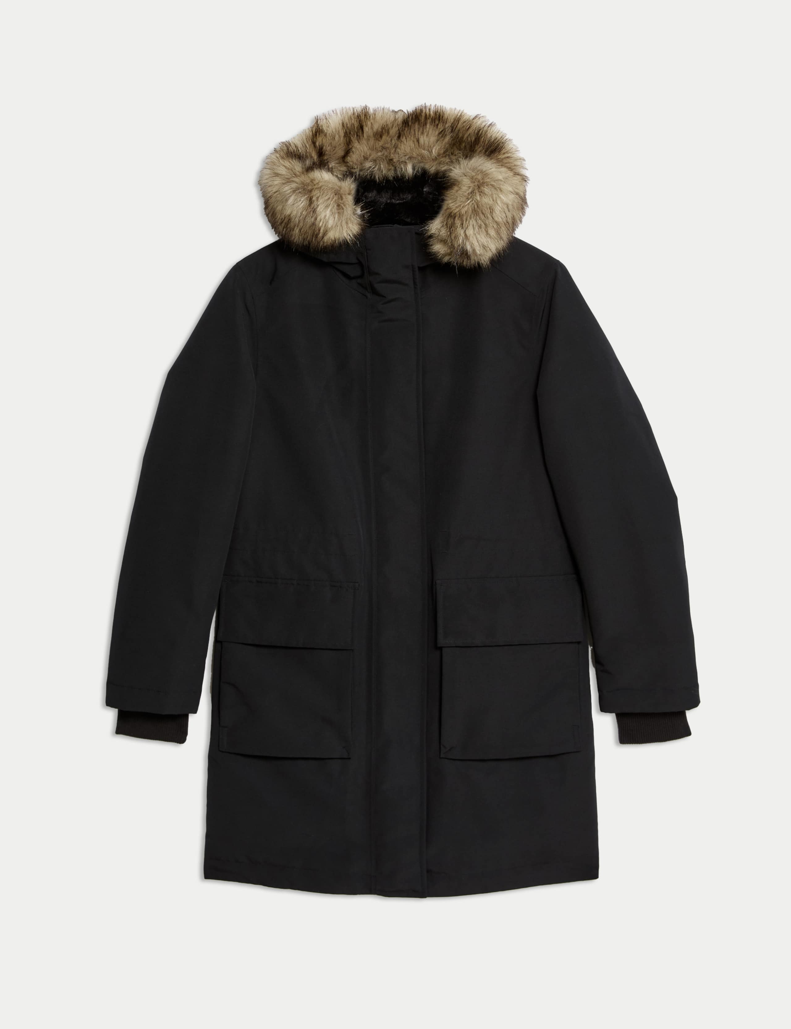 Stormwear™ Ultra Hooded Faux Fur Lined Parka Coat 2 of 6