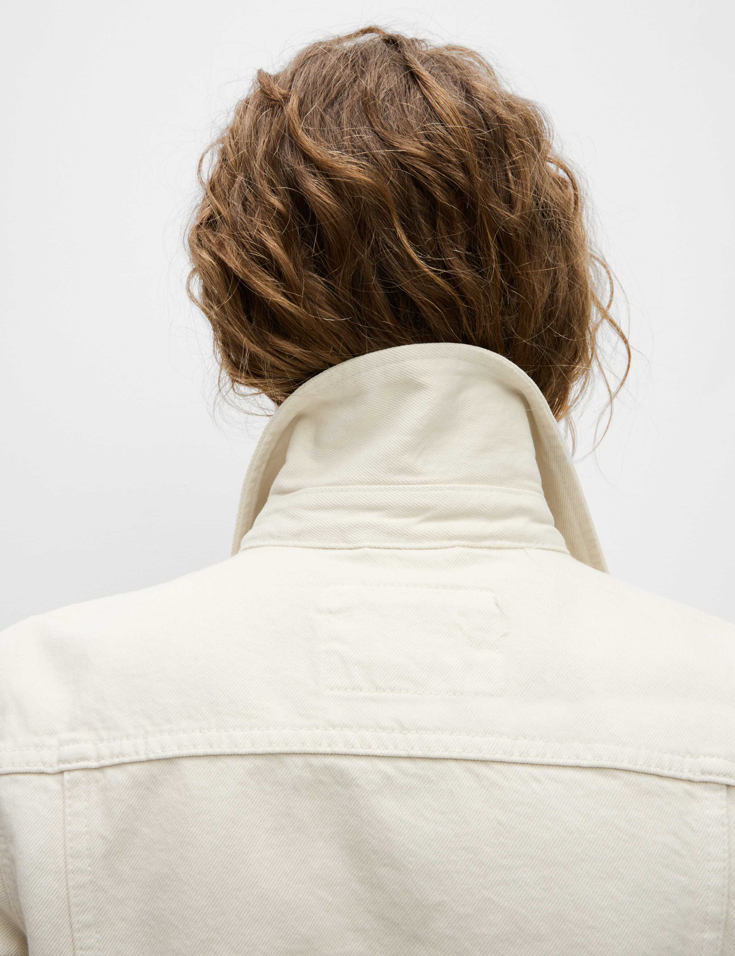 Pure Cotton Denim Trucker Jacket 1 of 6