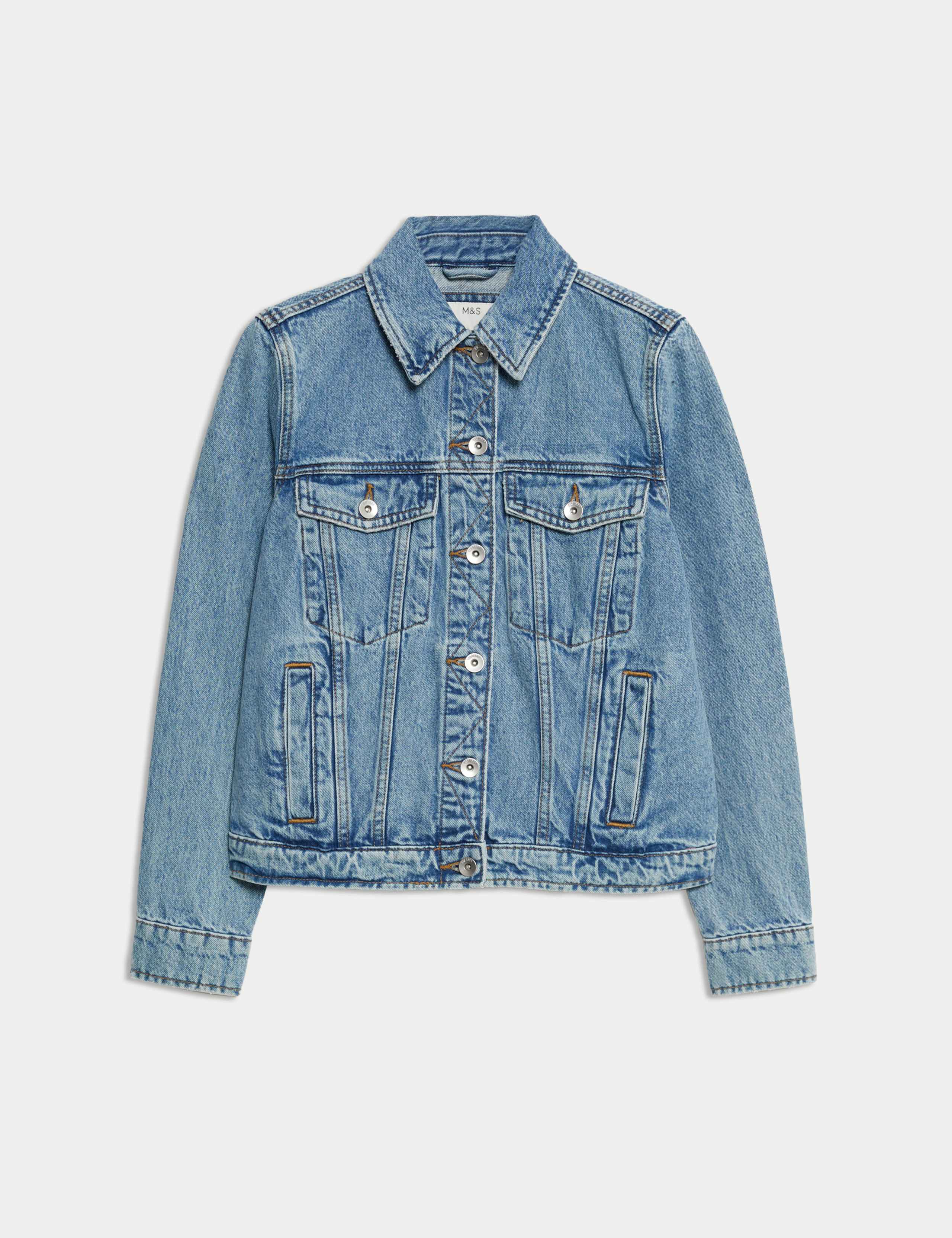 Pure Cotton Denim Jacket 2 of 7