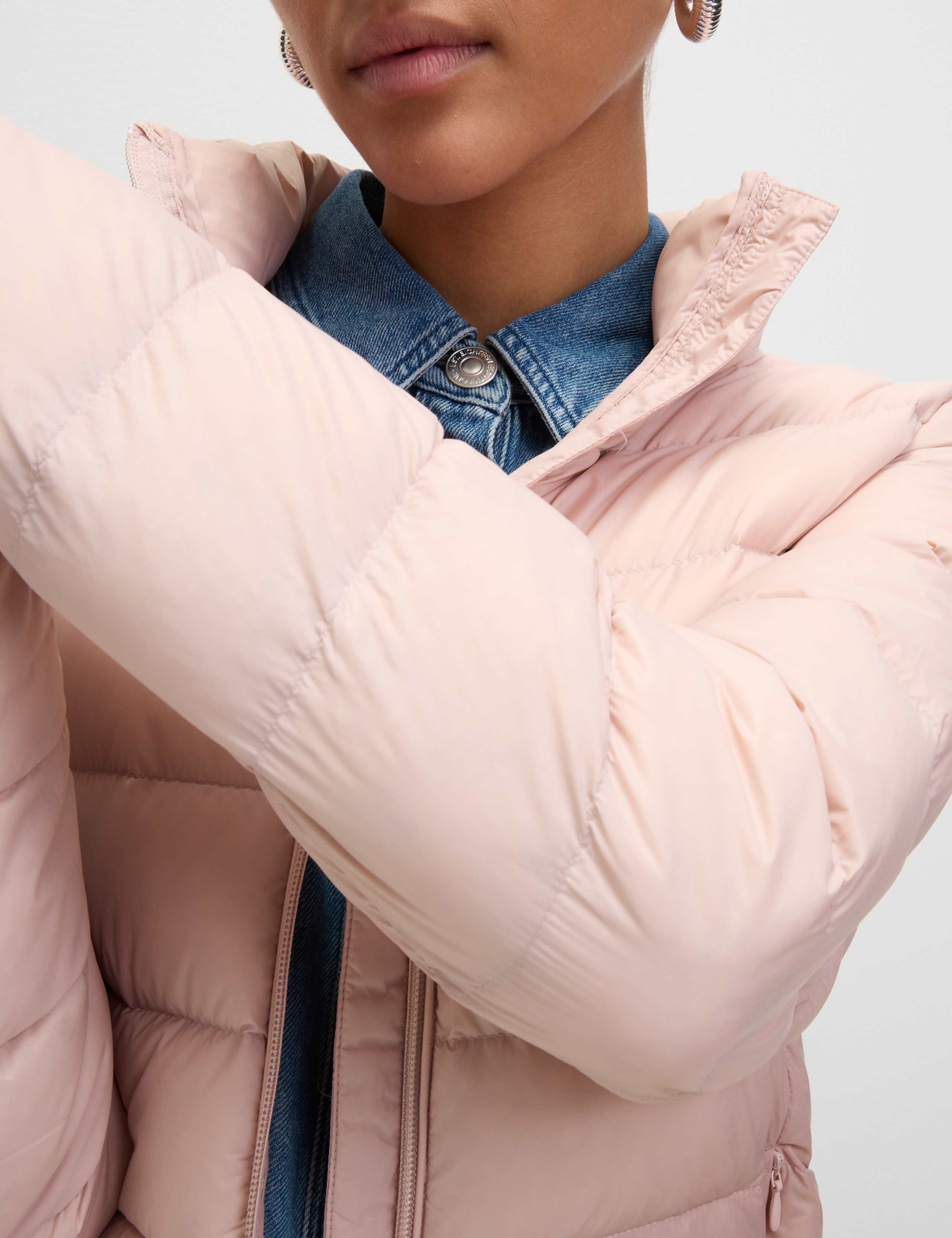 Petite Feather & Down Packaway Puffer Jacket 6 of 8